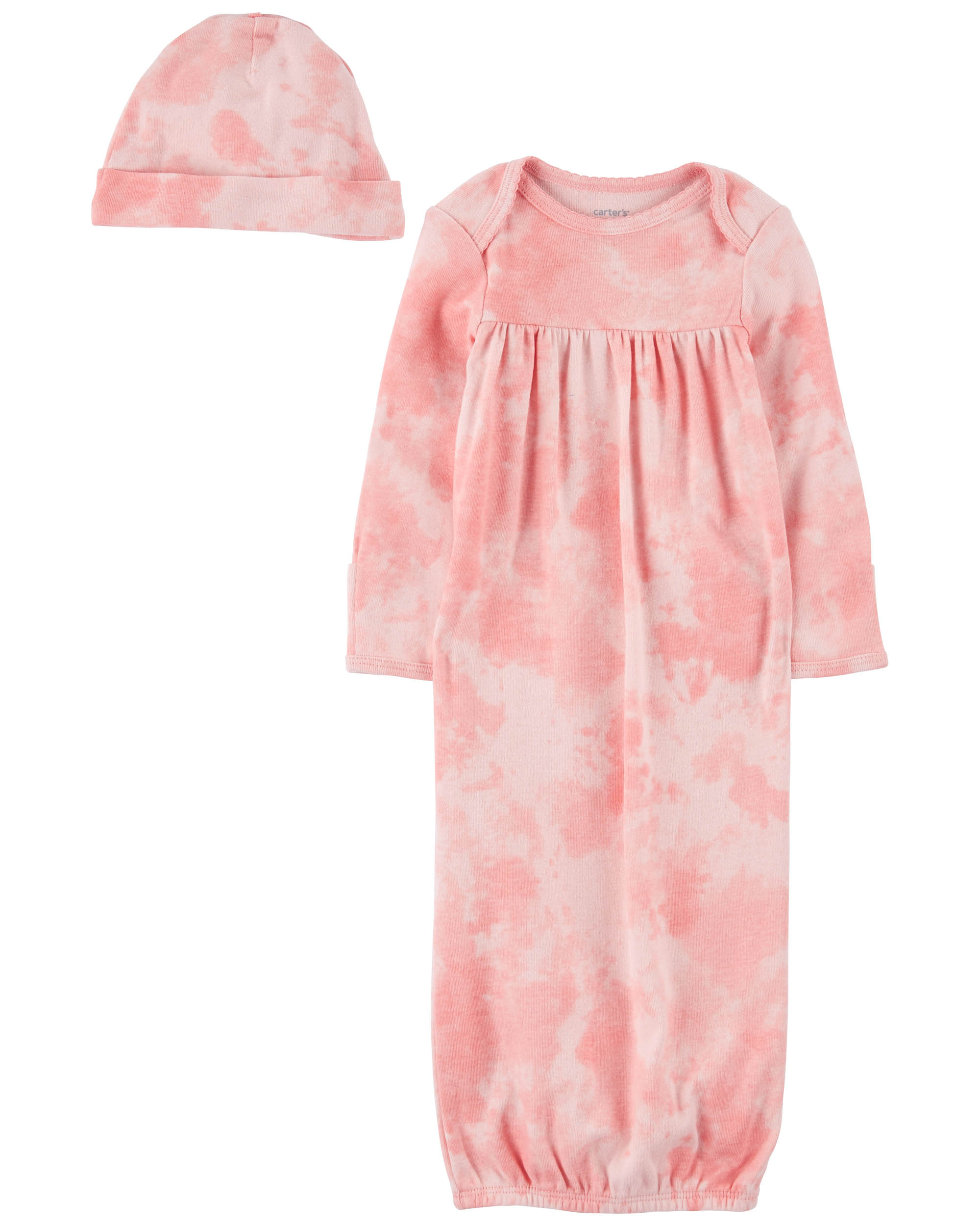 Carter's 2-Piece Tie-Dye Sleeper Gown Set