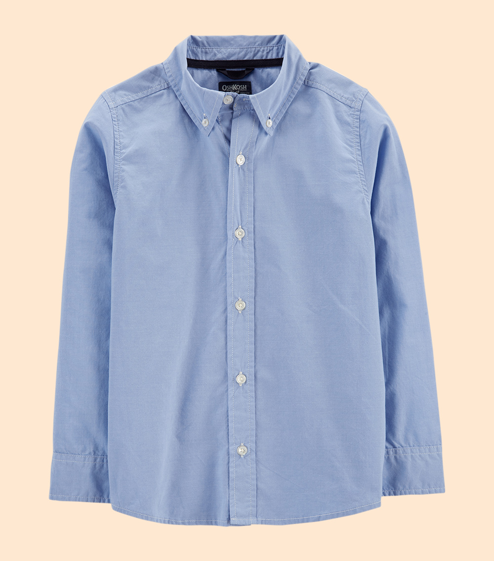Carter's Button-Front Shirt - Blue