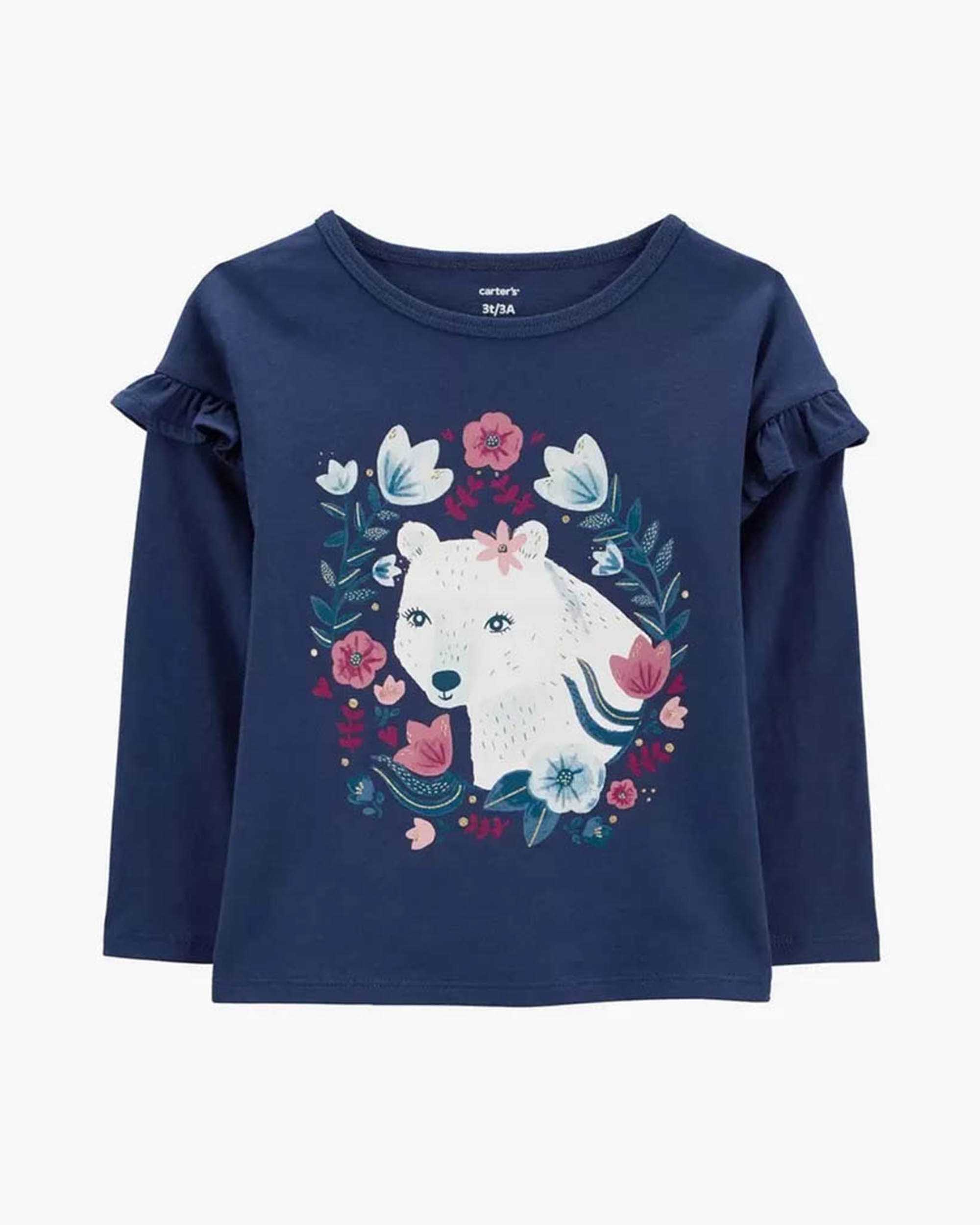 Carter's Bear Print Tee