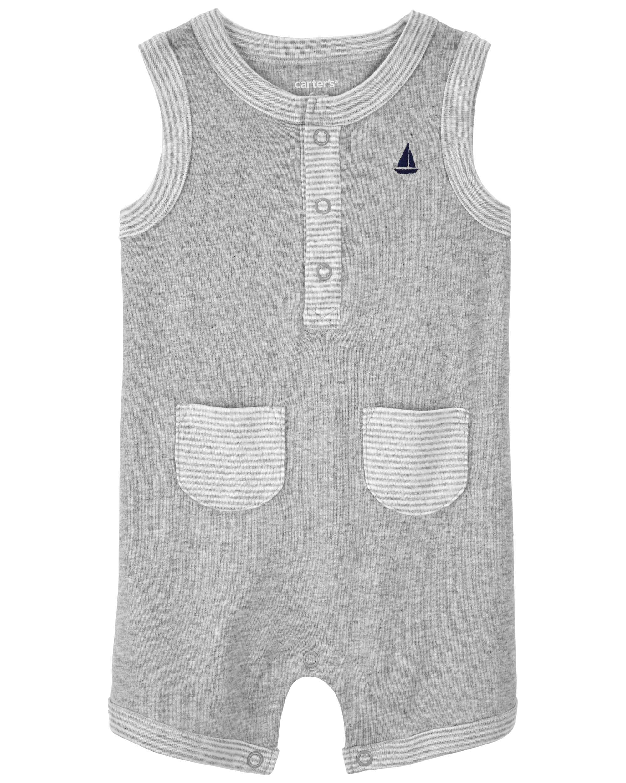 Carter's Sailboat Print Romper