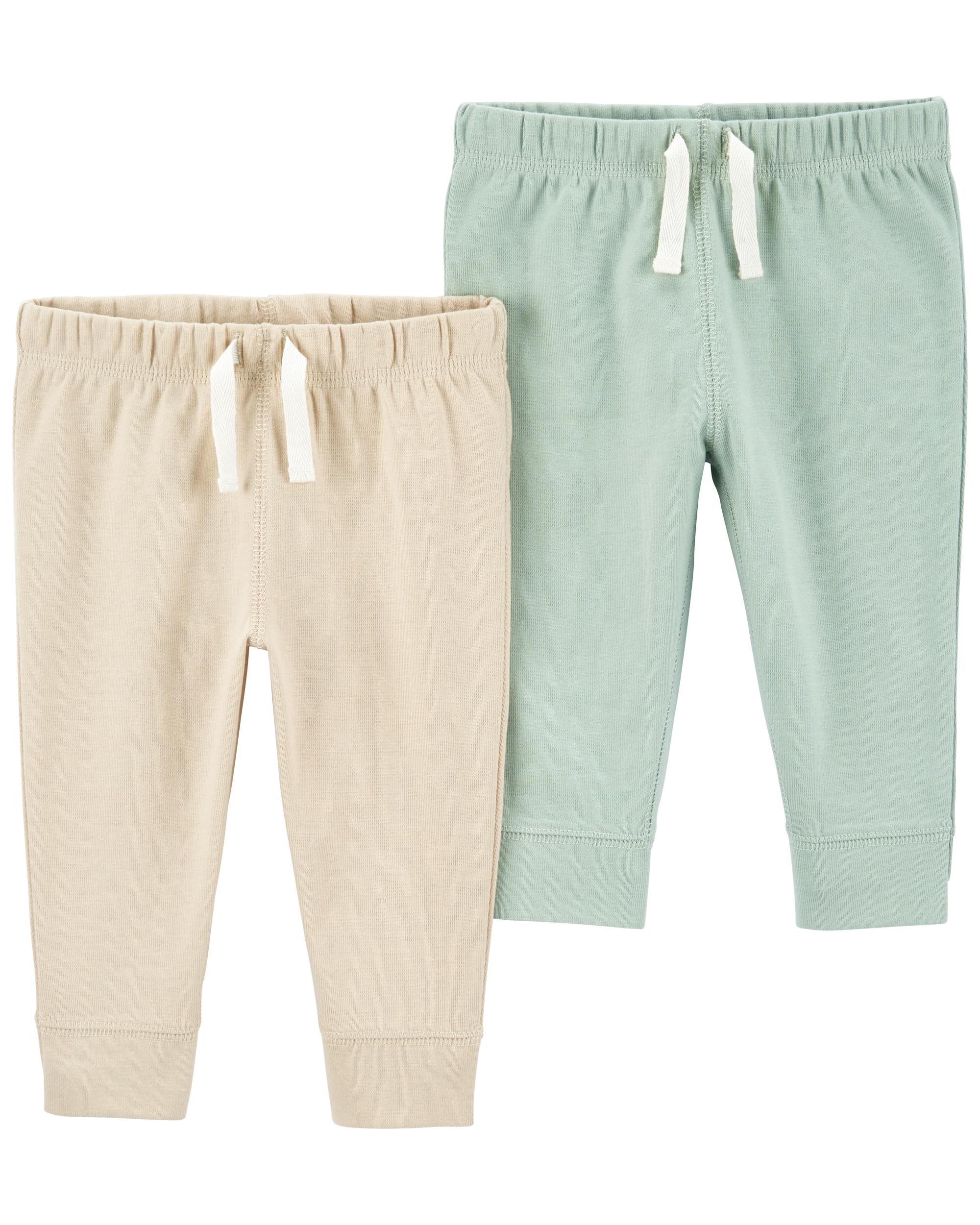 Carter's 2-Pack Pull-On Ribbed-Cuff Pants