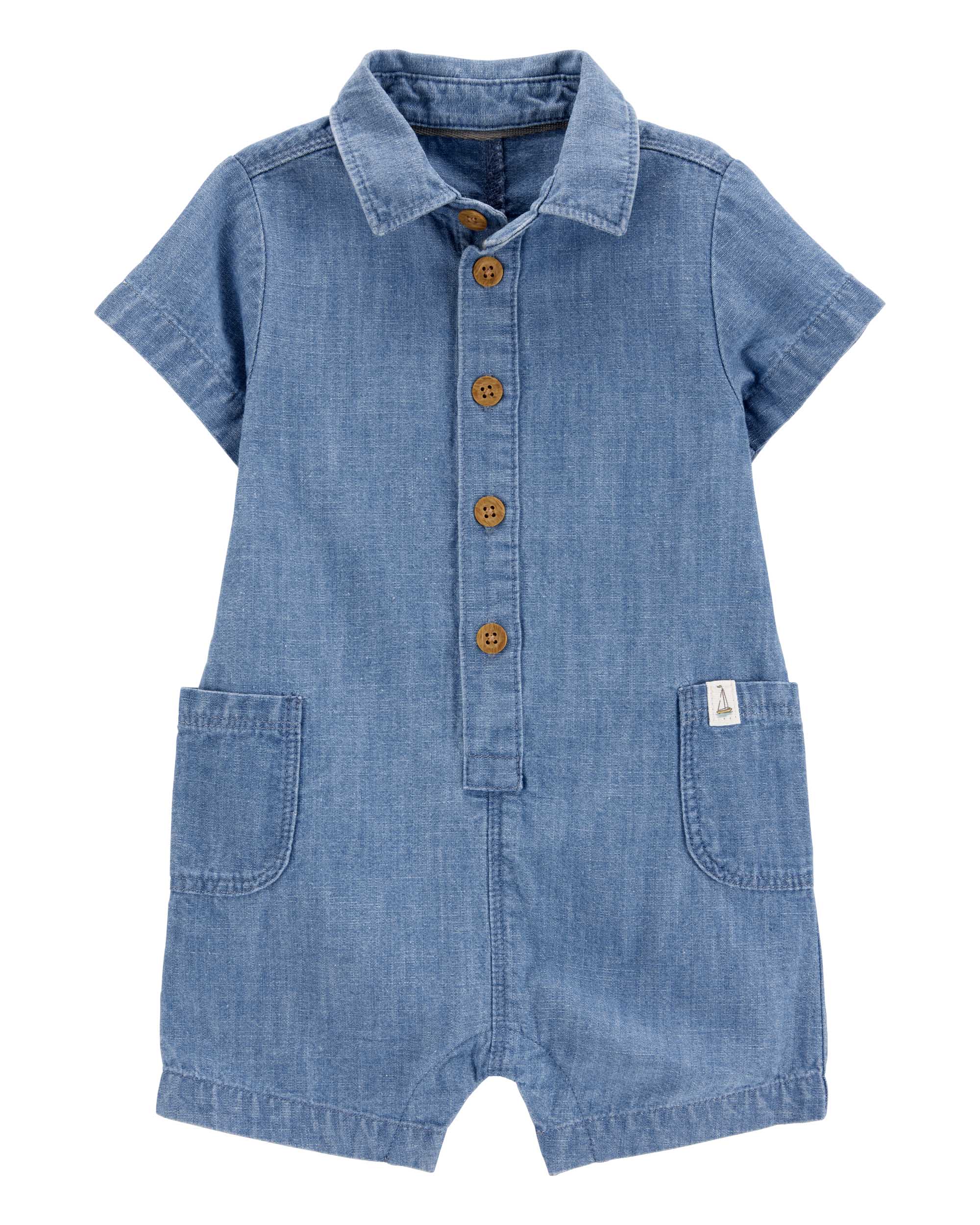 Carter's Short-Sleeve Jumpsuit