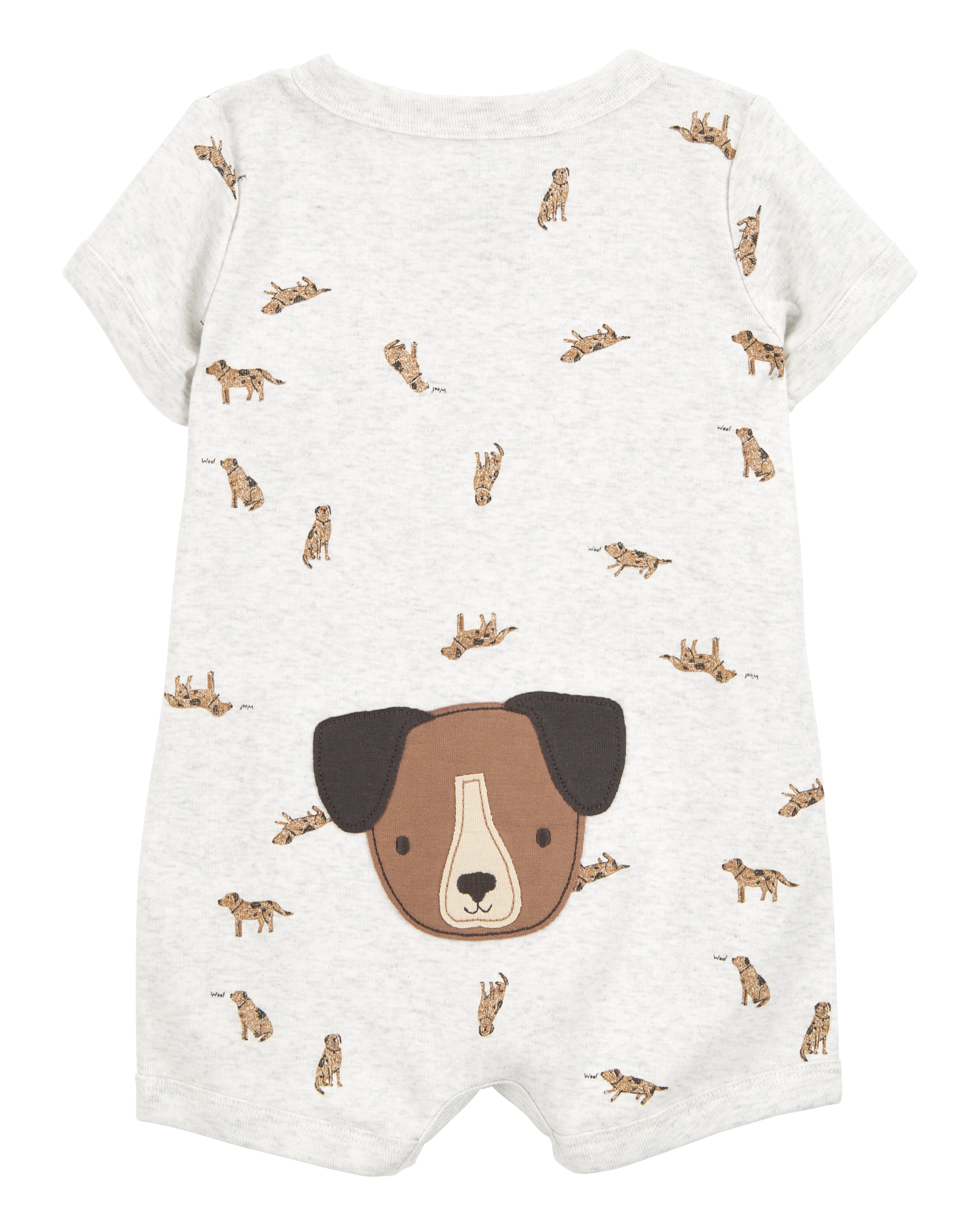 Carter's Kid Boys Dog Print Surfer Tee, Grey