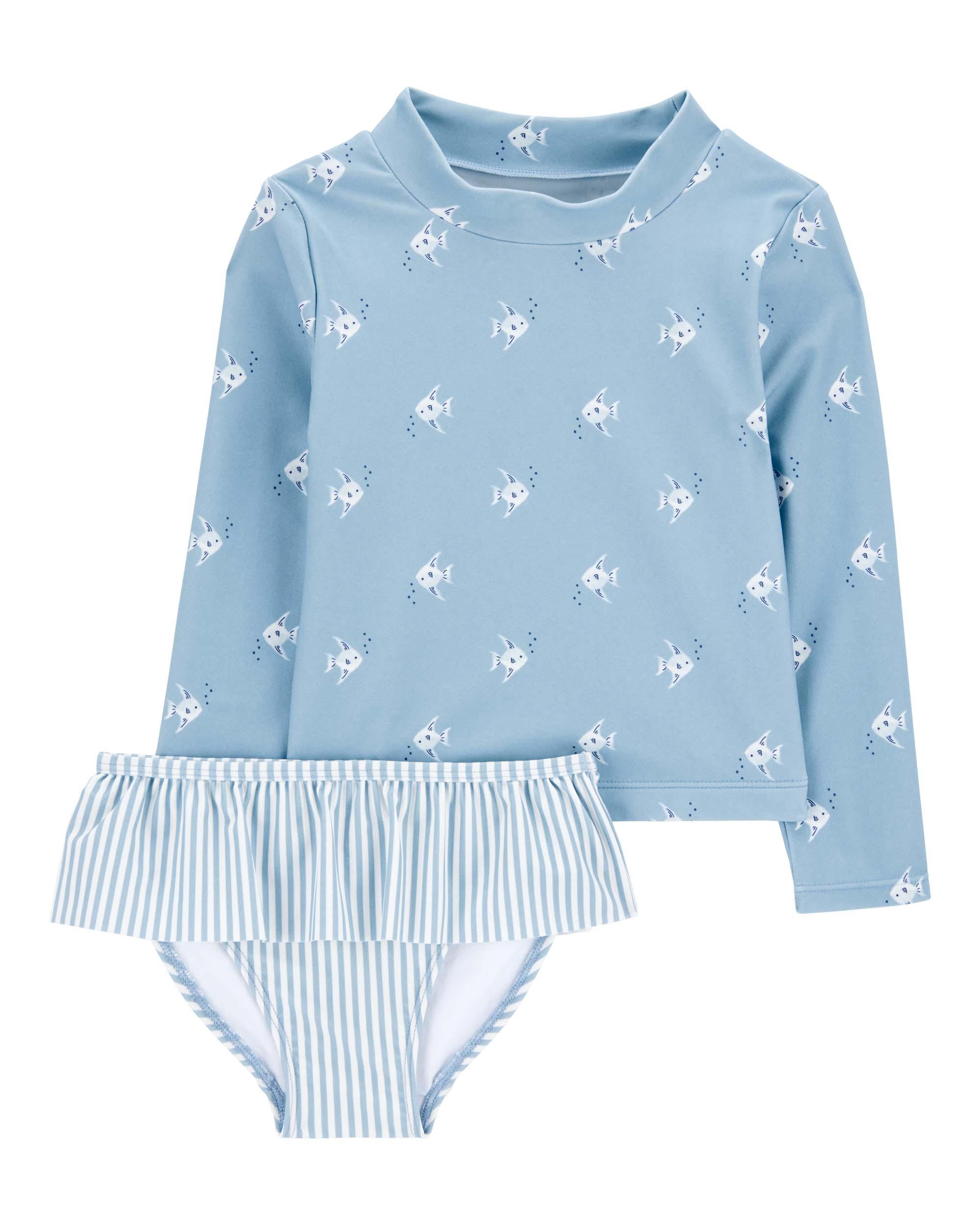 Carter's 2-Piece Fish Print Rashguard Set