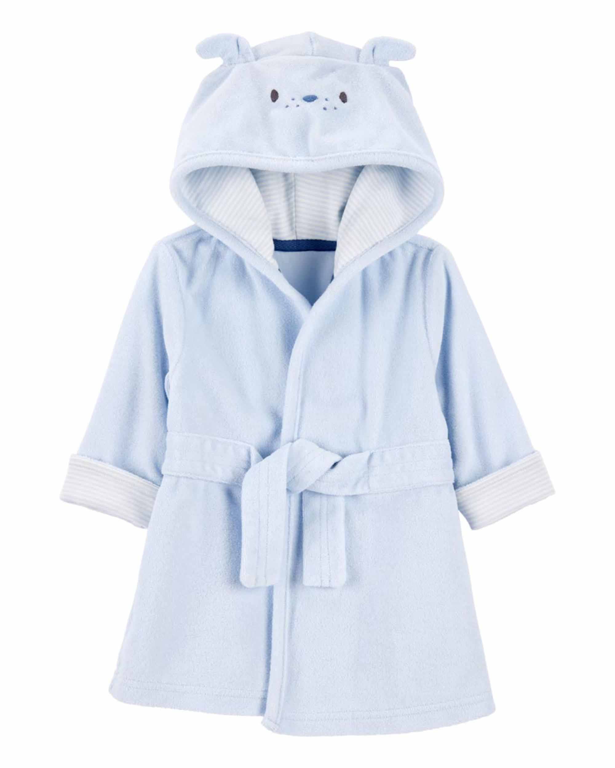 Carter's Dog Hooded Robe - Blue