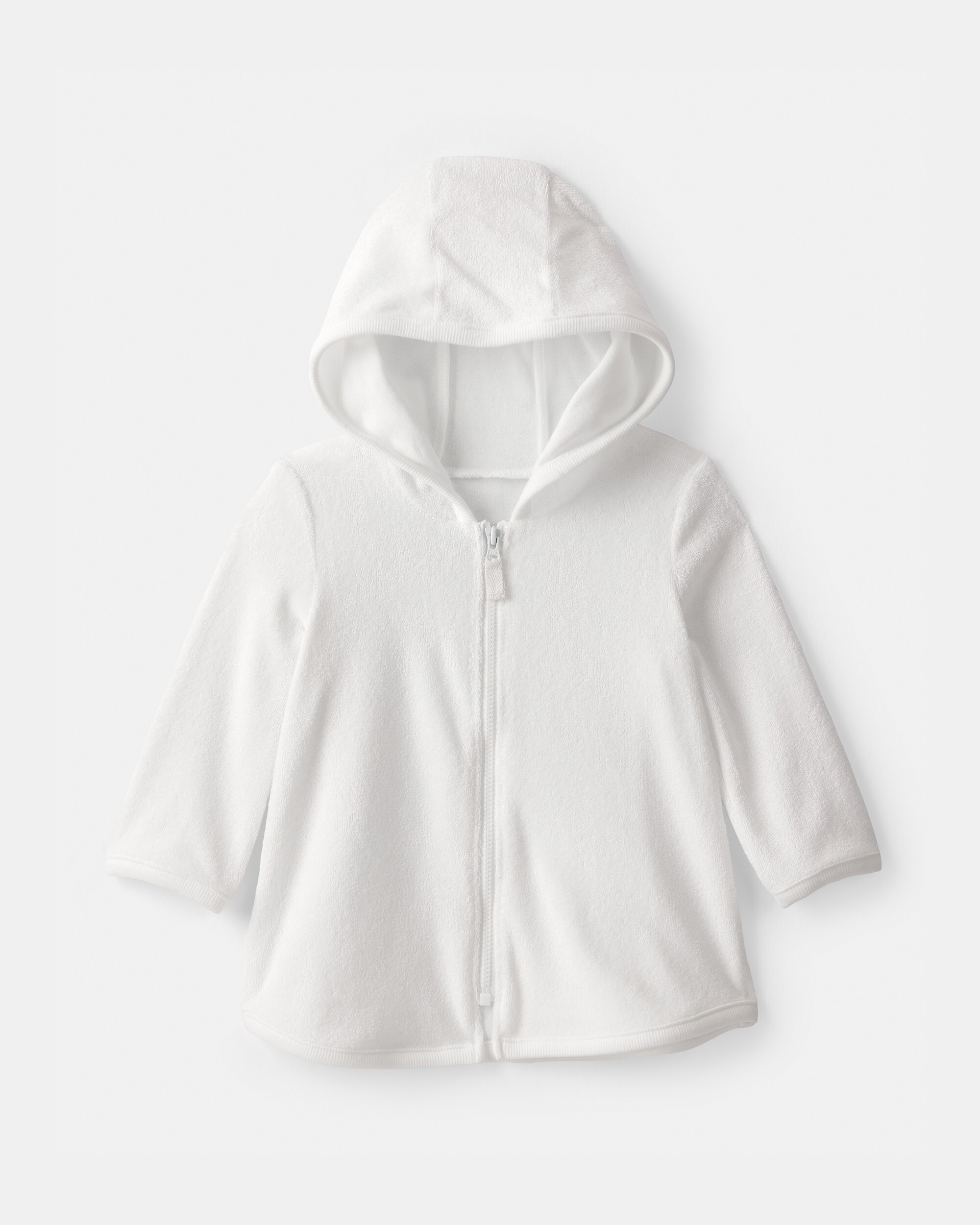 Carter's Baby Girls Terry Cover Up - White