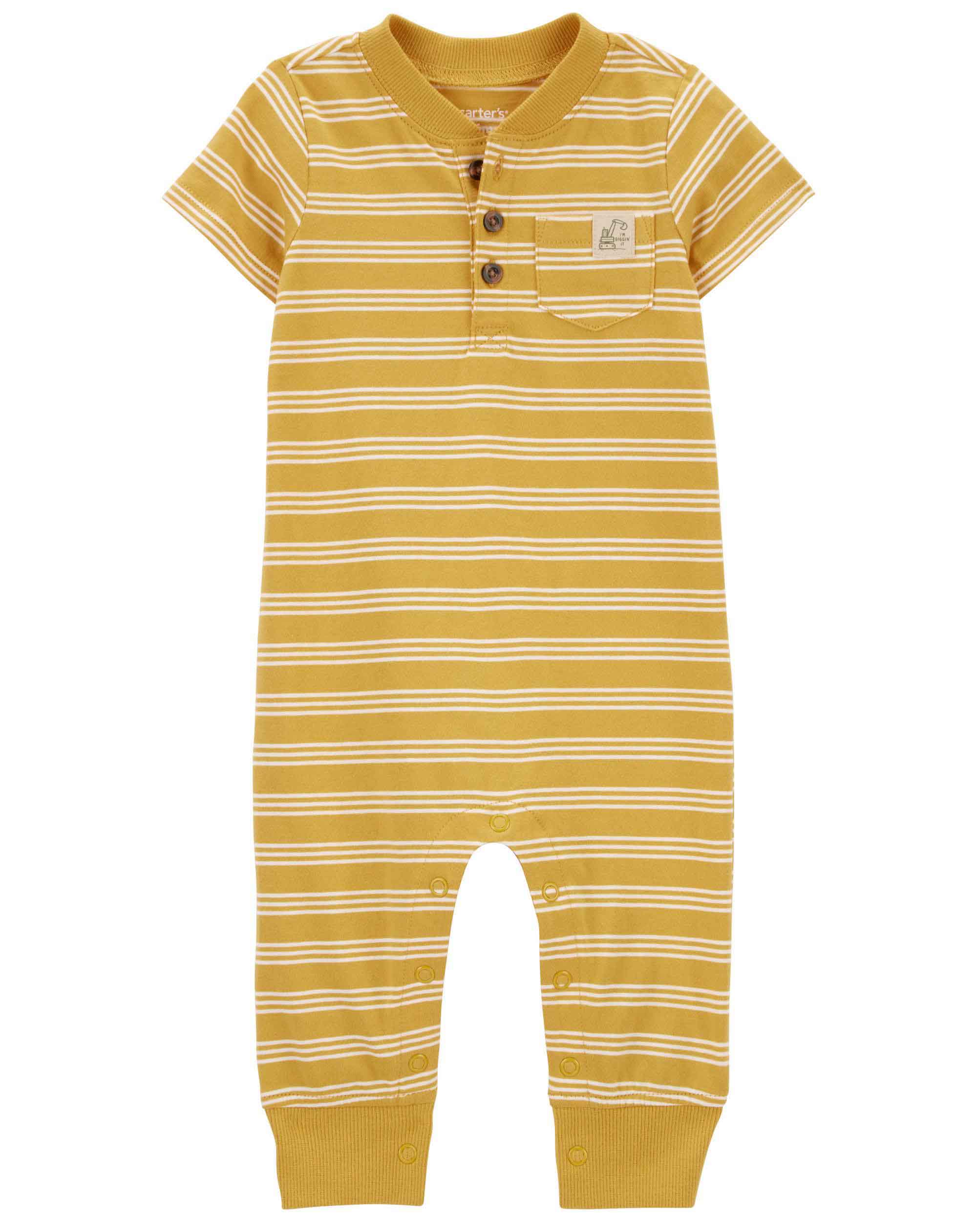 Carter's Striped Pattern Jumpsuit