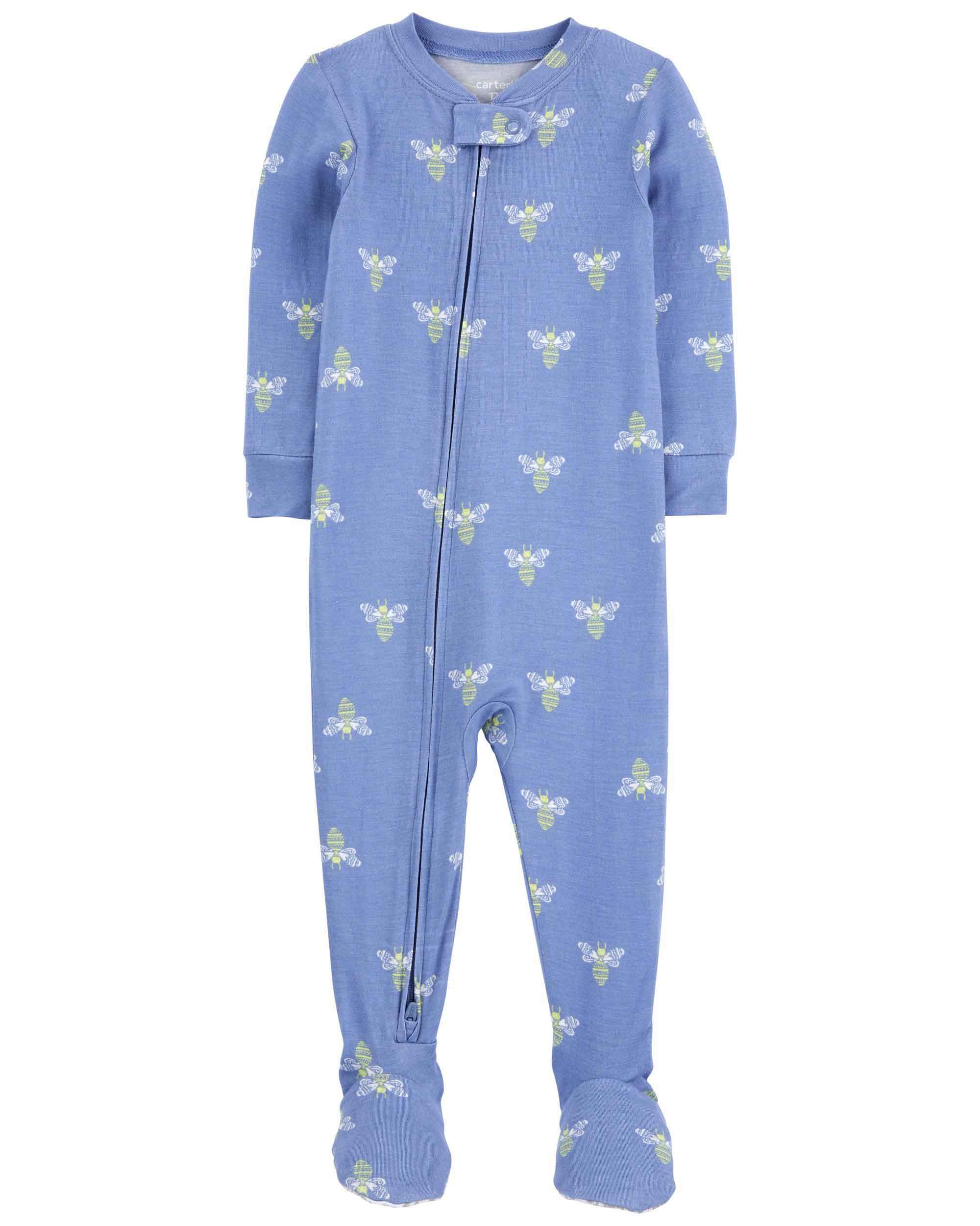 Carter's Bee Print Sleep & Play Pyjamas