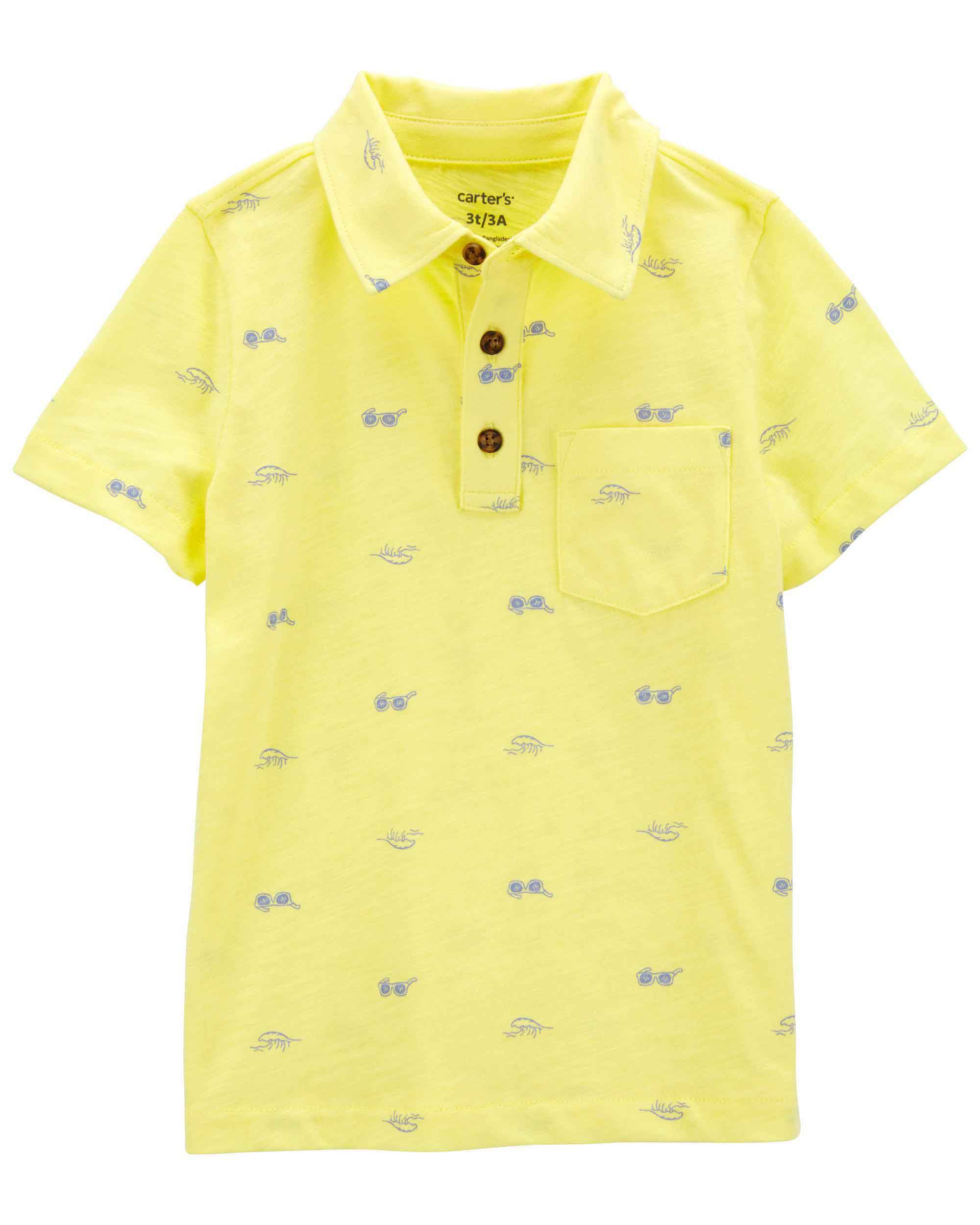 Carter's Sunglass Printed Polo T-Shirt