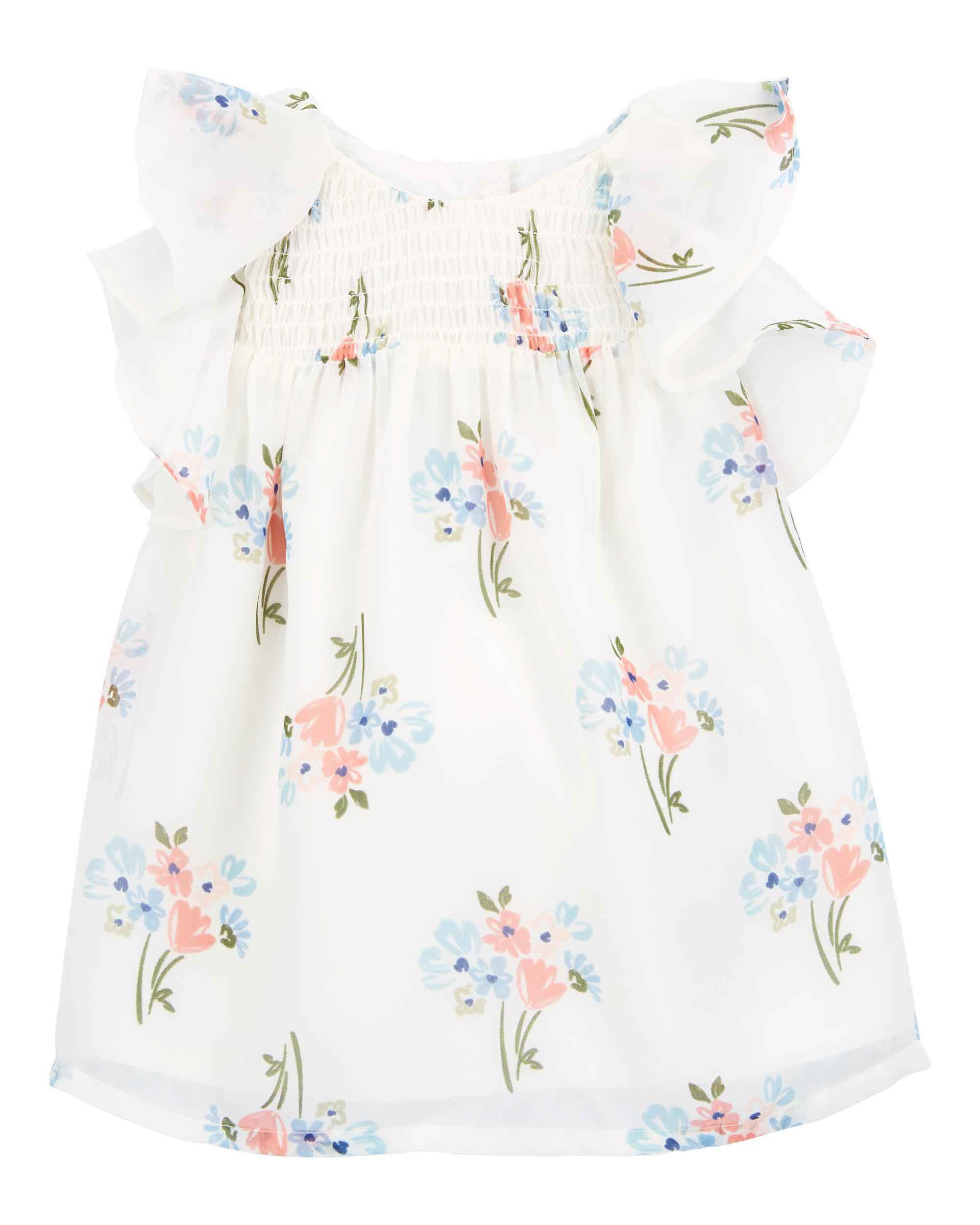 Carter's Floral Printed Dress
