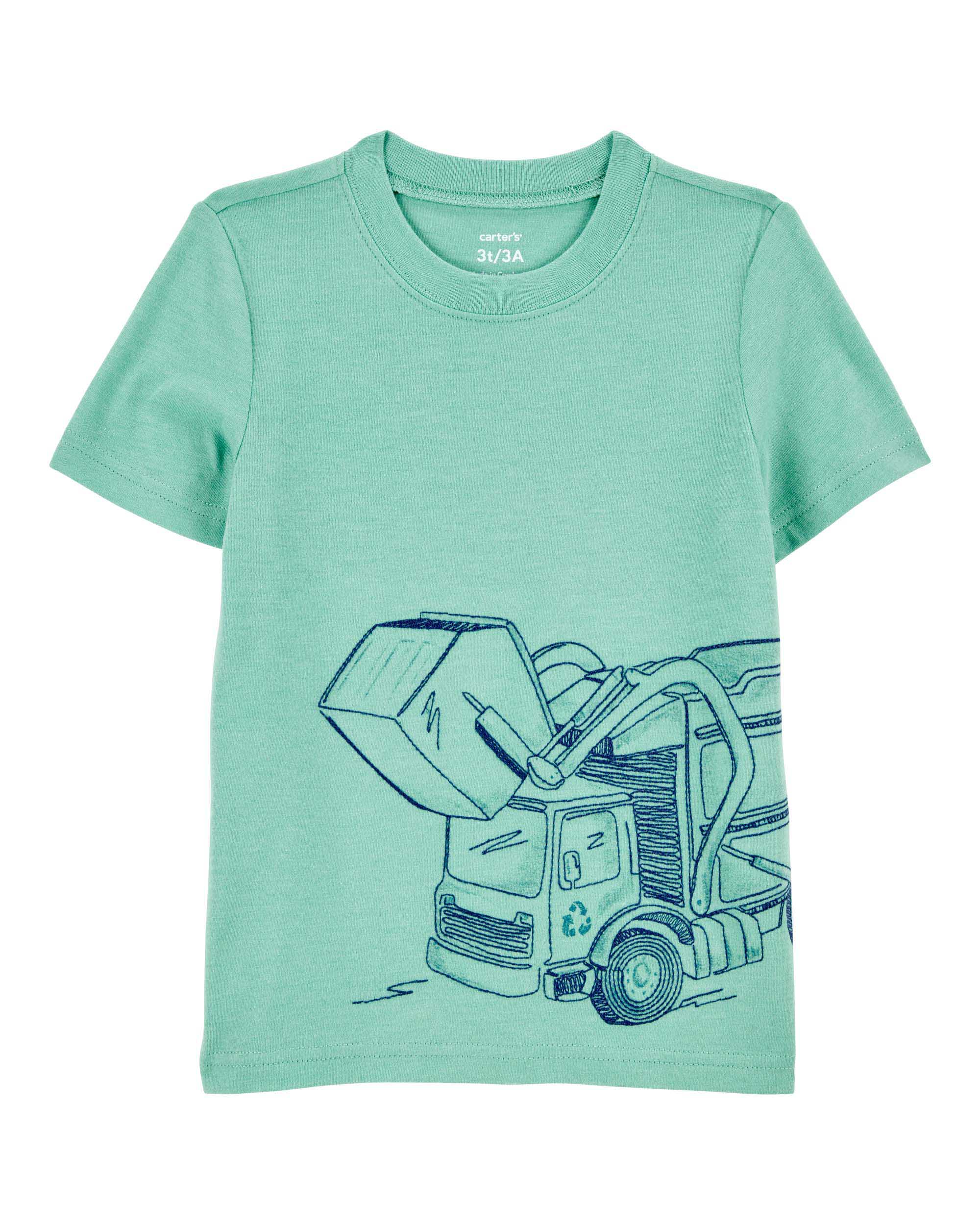 Carter's Dump Truck Printed Tee