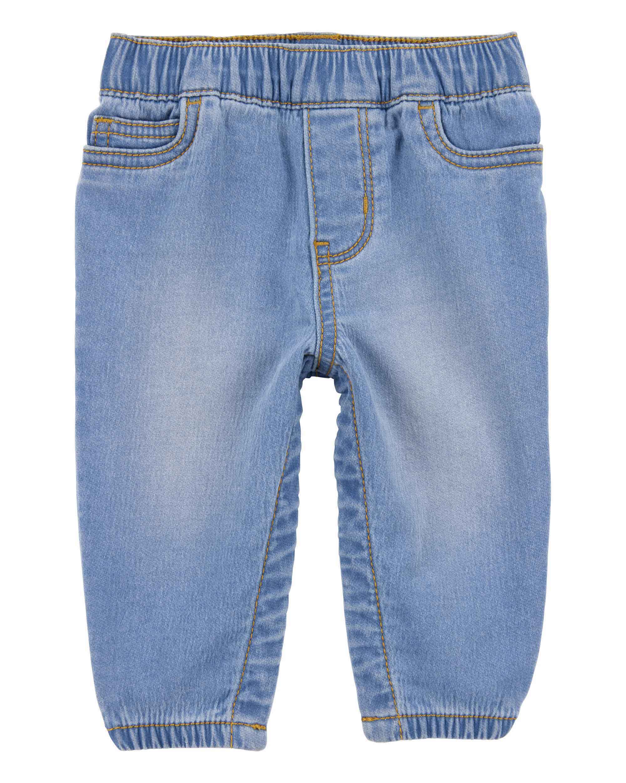 Oshkosh Snap-Button Elastic Jeans