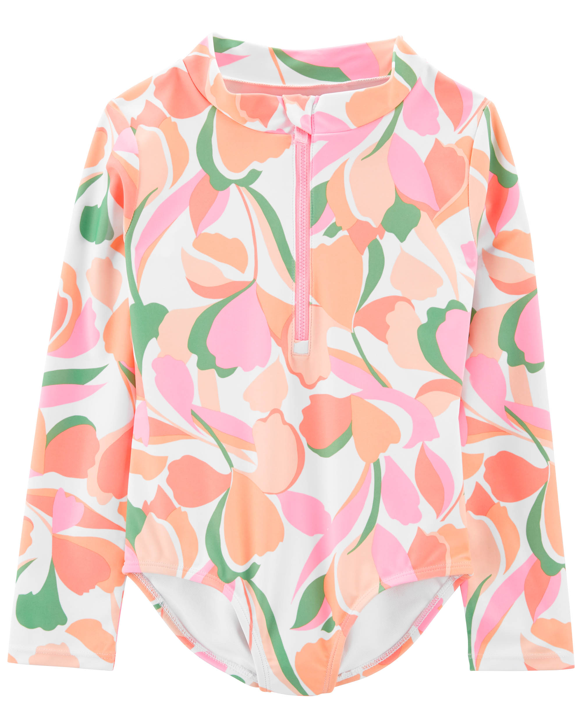 Carter's Floral 1-Piece Rashguard