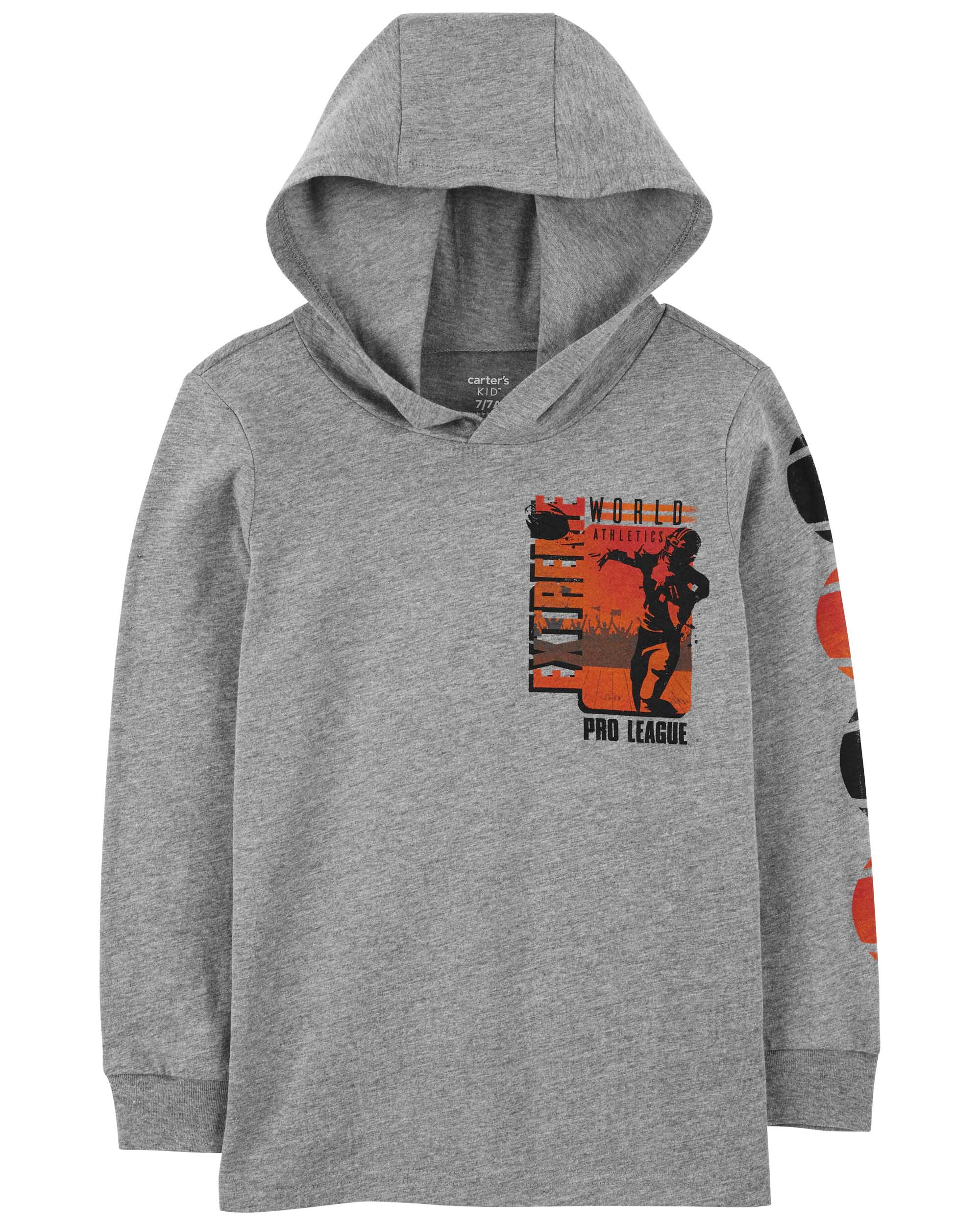 Carter's Pro League Football Hooded Tee