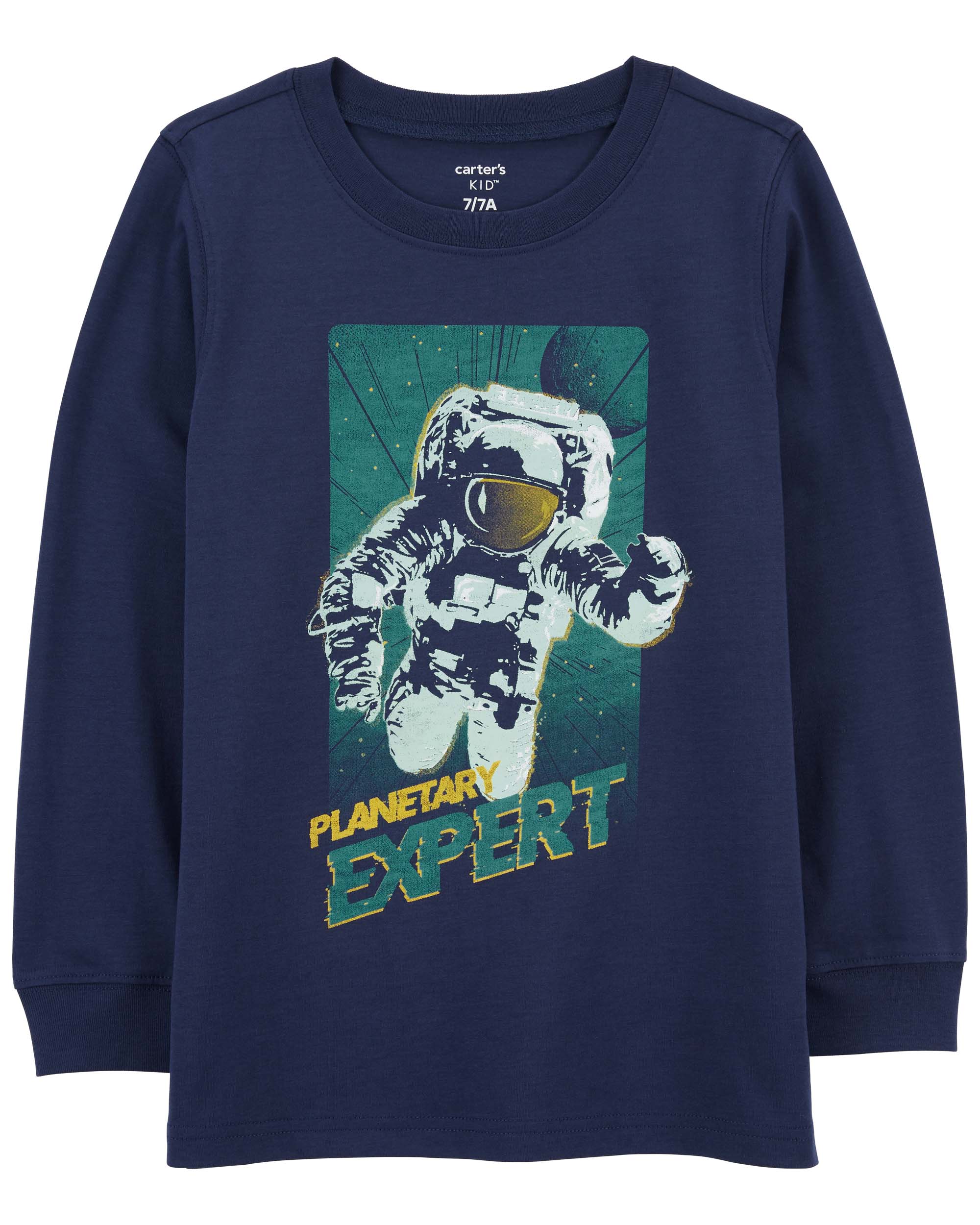 Carter's Planetary Expert Astronaut Jersey Tee