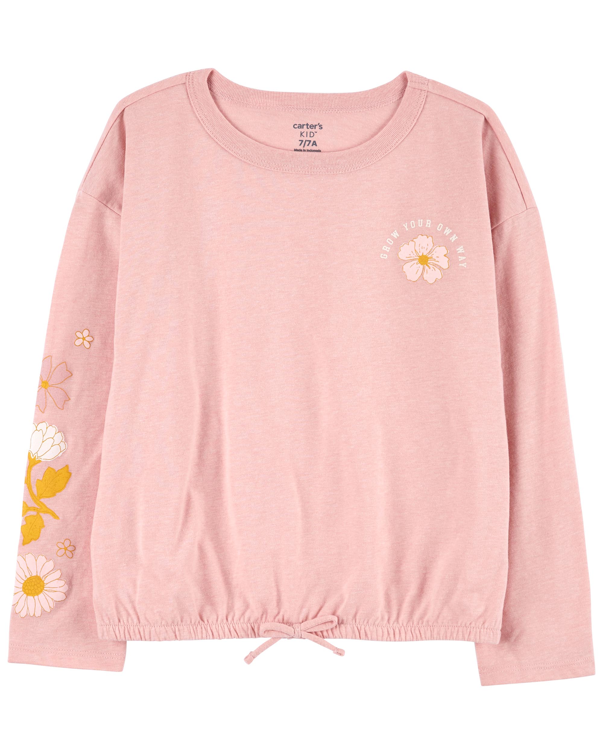 Carter's Floral Jersey Tee