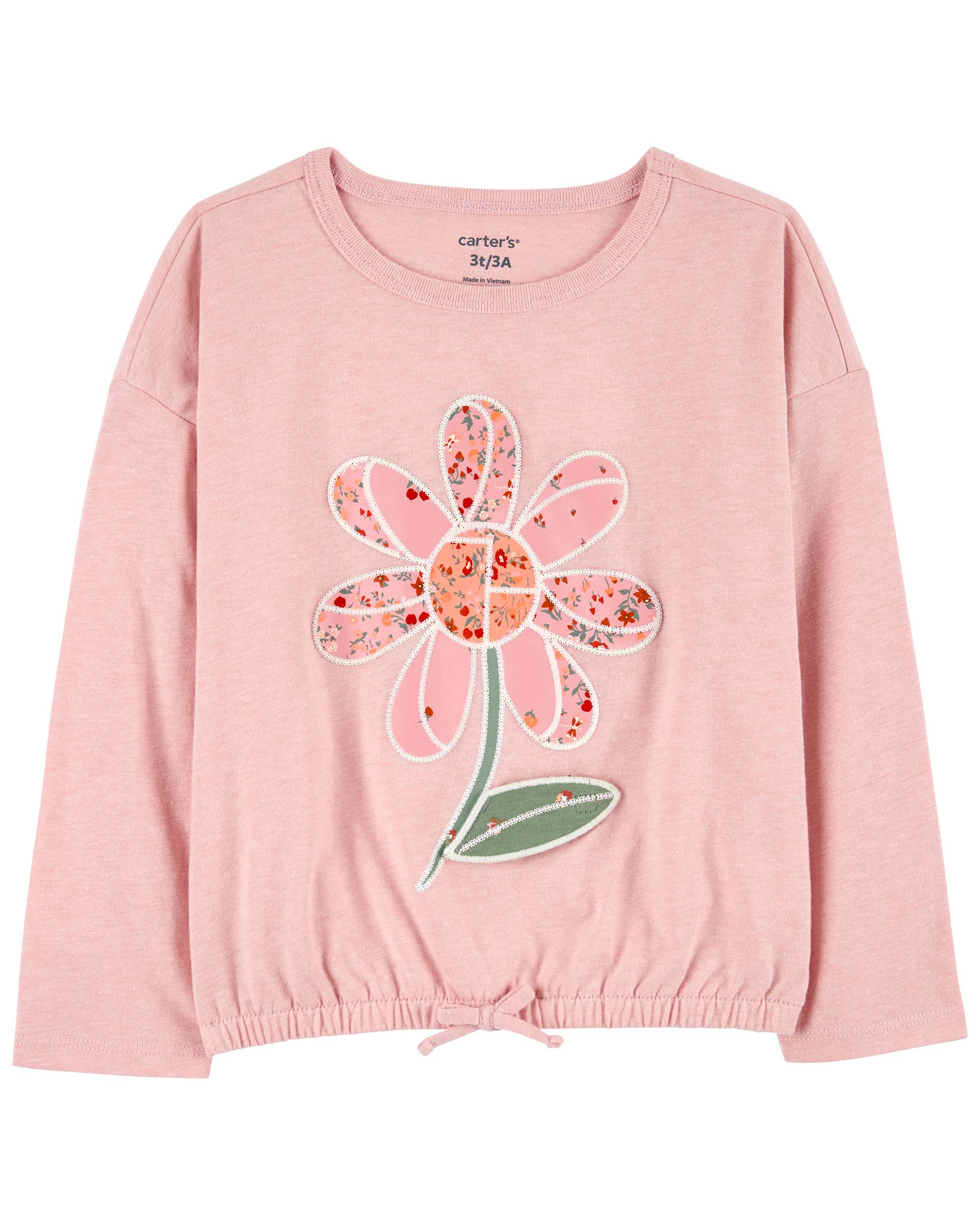 Carter's Floral Jersey Tee