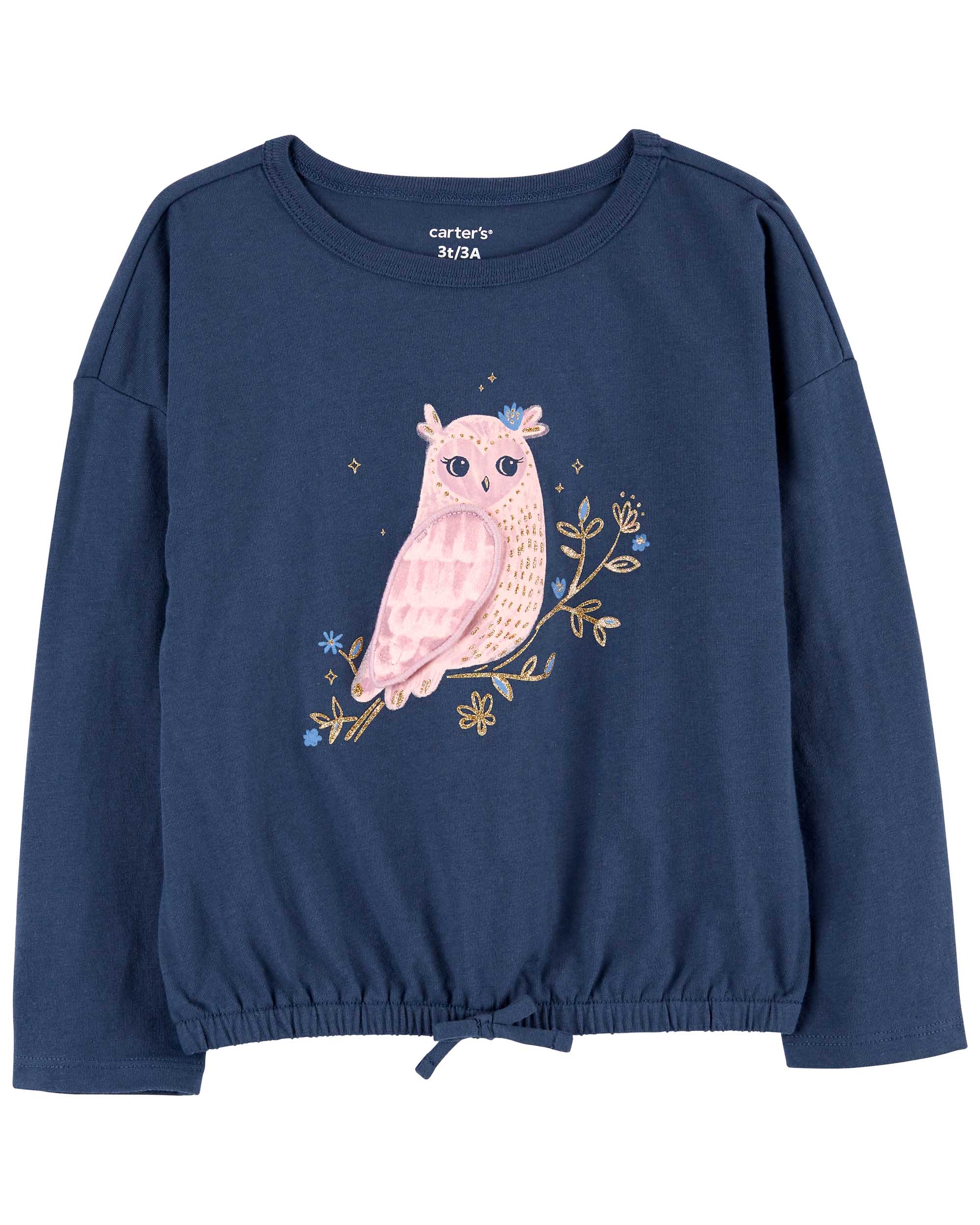 Carter's Owl Jersey Tee