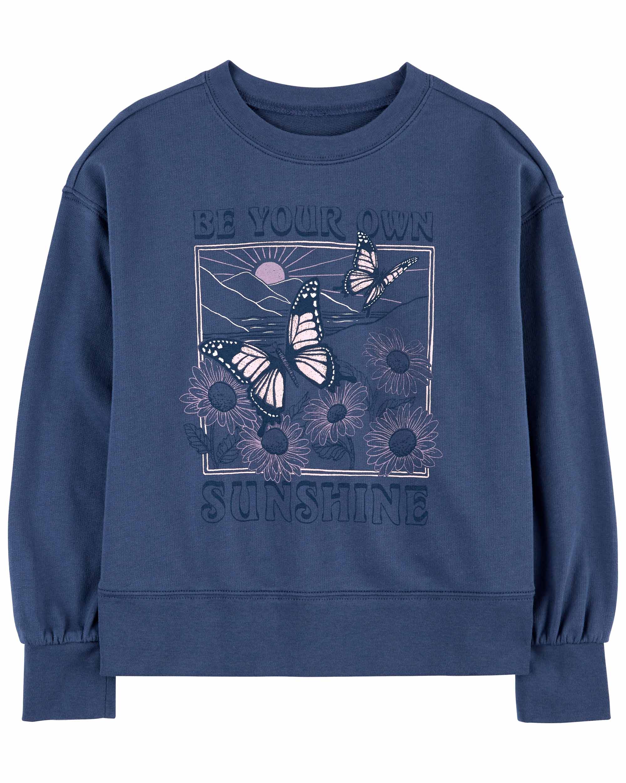Carter's Butterfly French Terry Sweatshirt