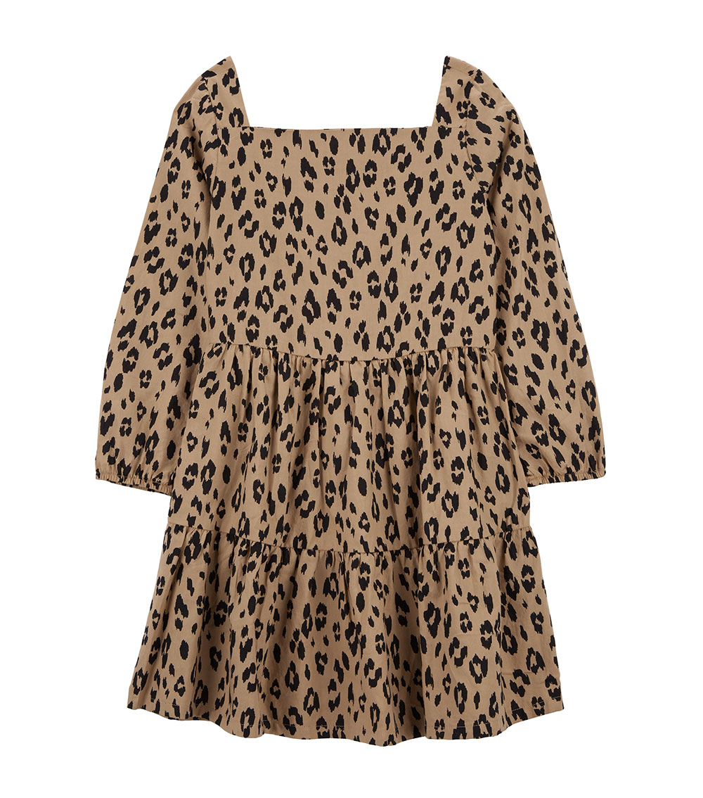 Carter's Woven Leopard Dress
