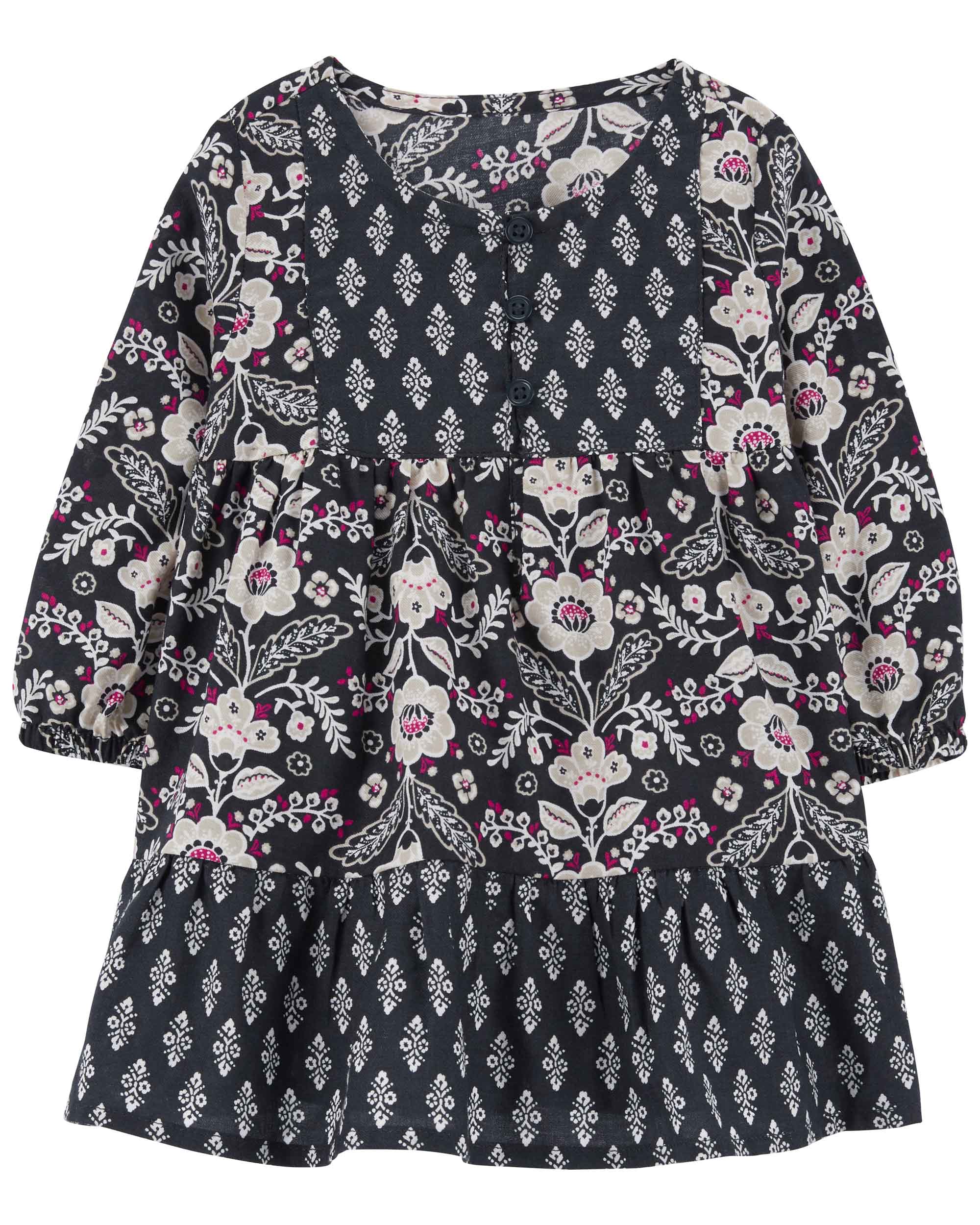 Carter's Floral Twill Dress