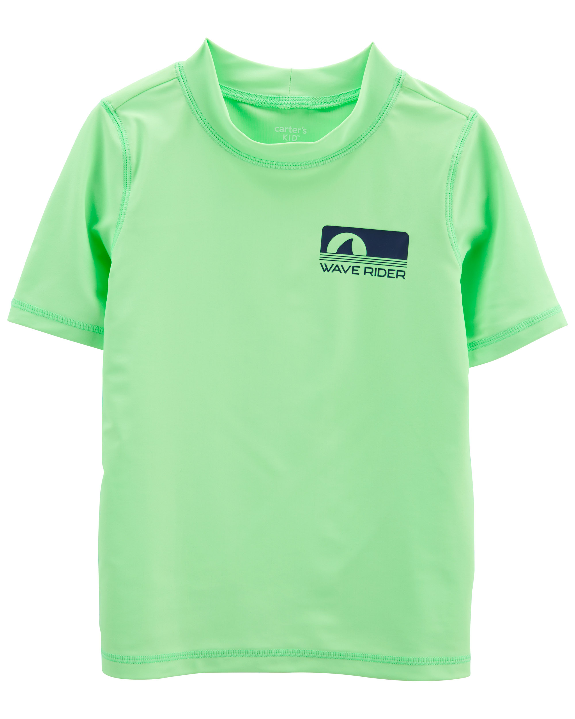 Carter's Neon Short Sleeve Rashguard