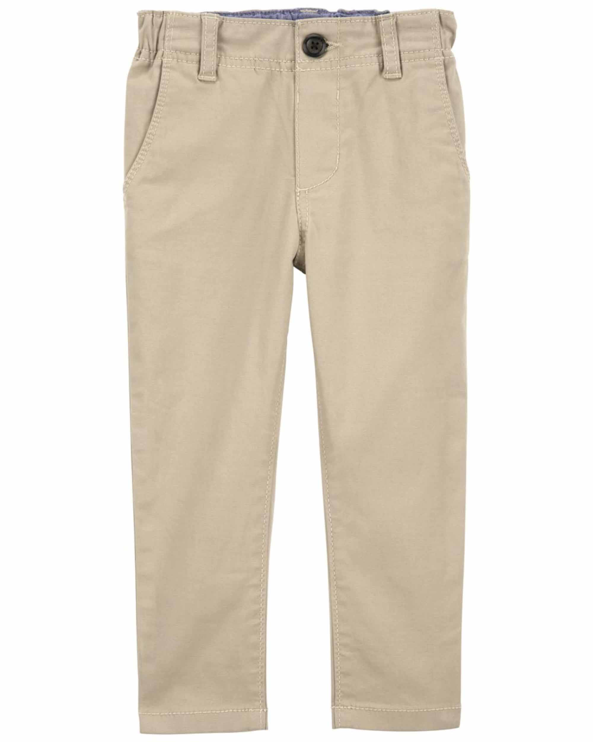 Carter's Buttoned Chino Pants - Khaki