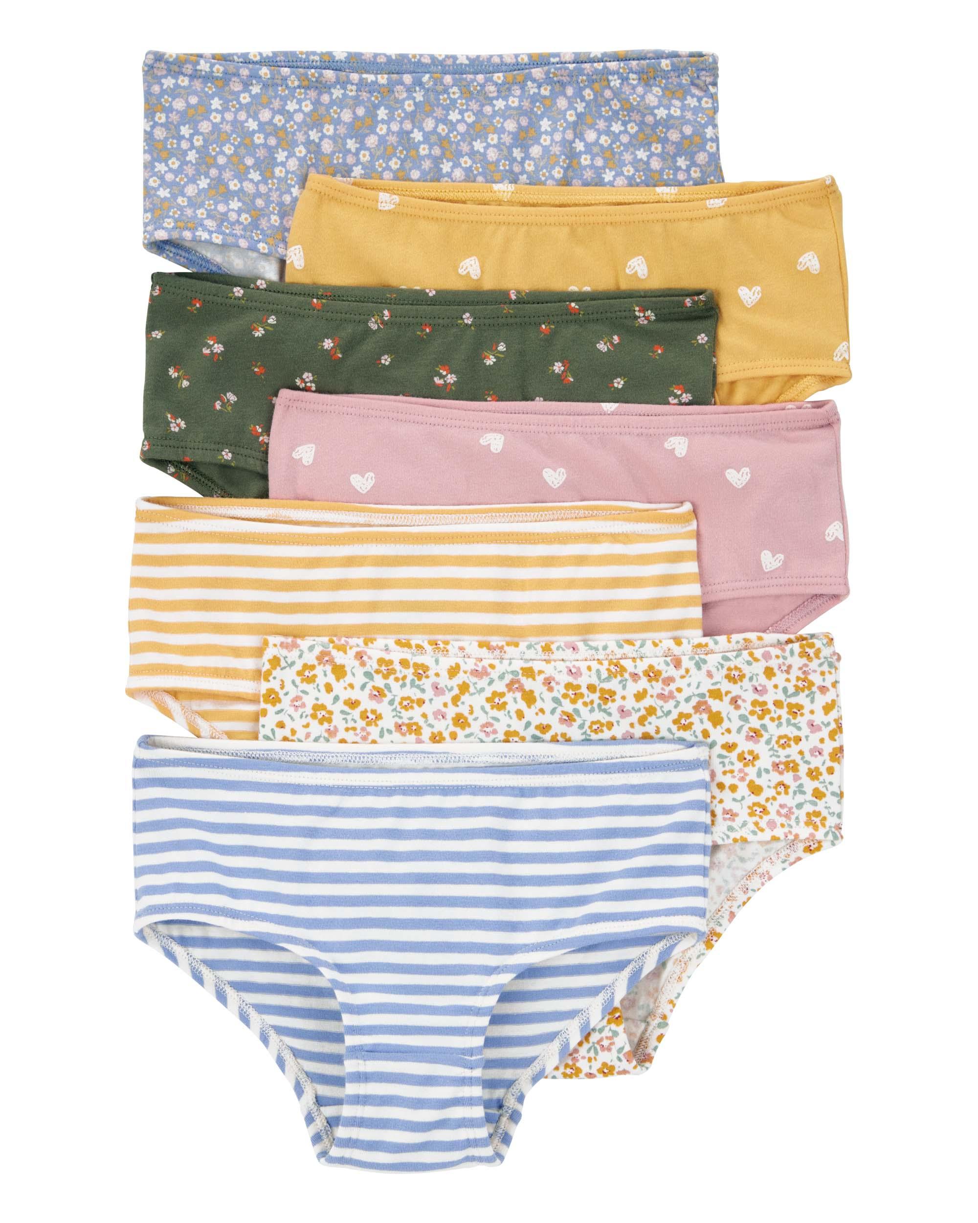 Carter's 7-Pack Heart Print Briefs