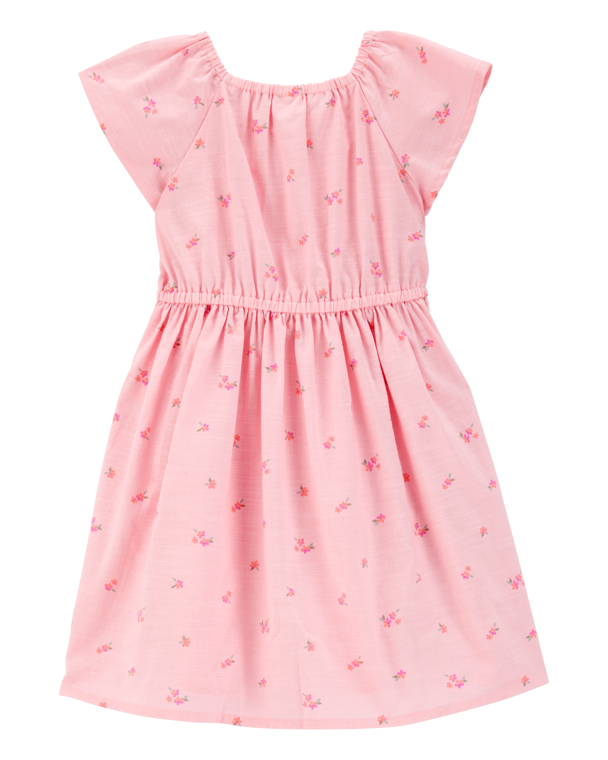 Carter's Toddler Girls Smocked Floral Dress, Multicolor