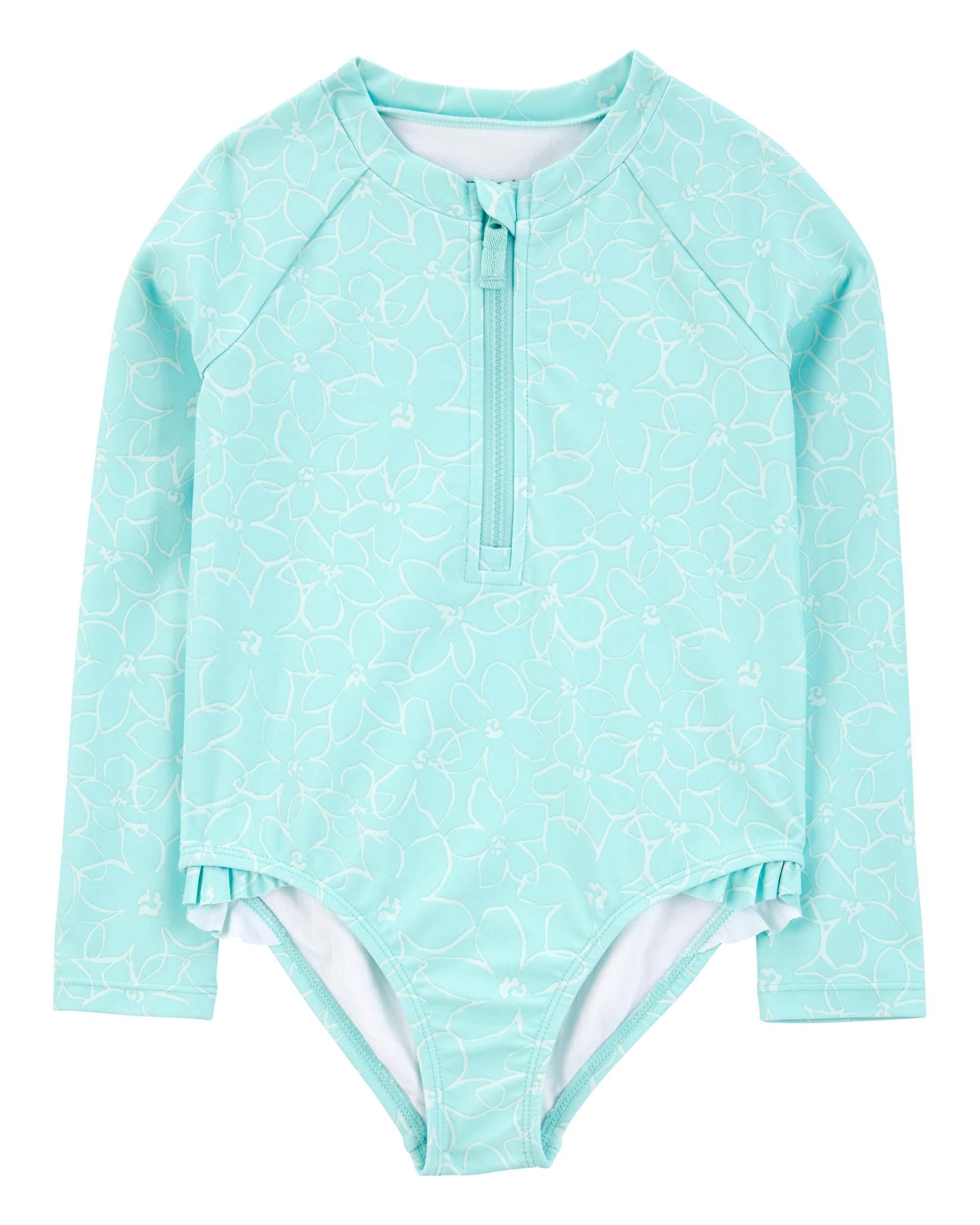 Carter's 1-Piece Floral Print Rashguard