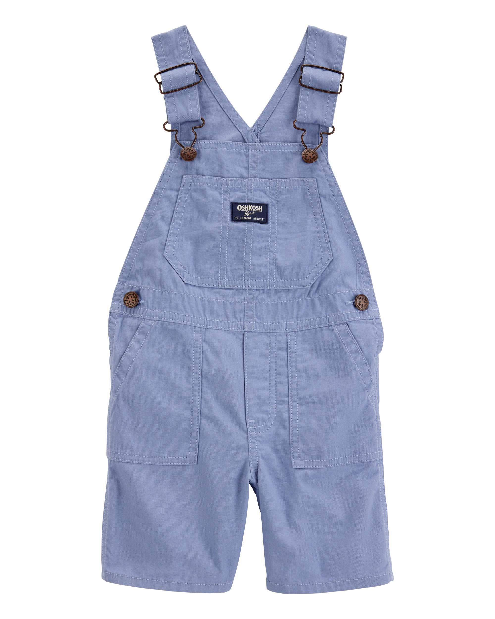 OshKosh B'gosh Toddler Canvas Shortalls - Blue