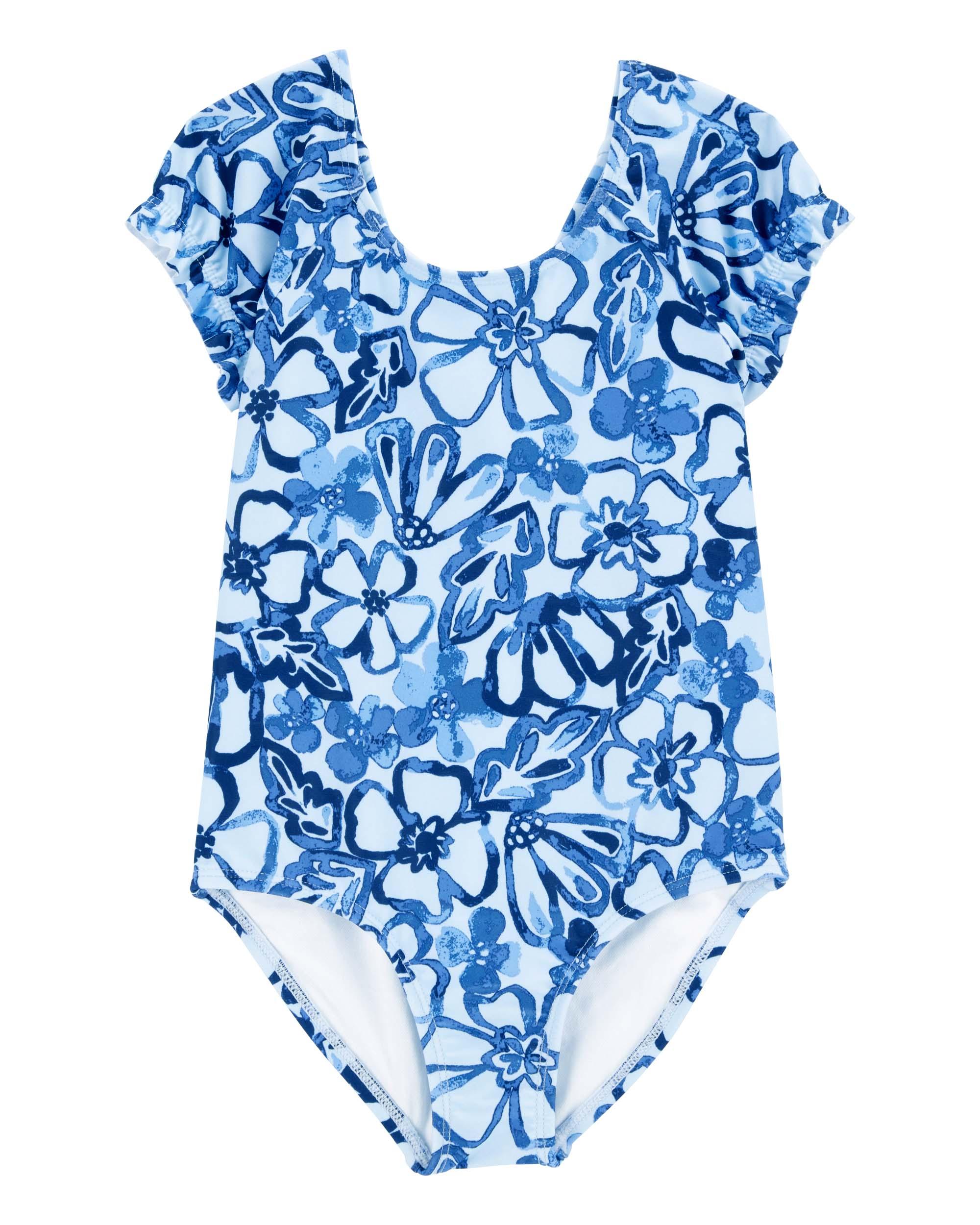 Carter's 1-Piece Floral Print Swimsuit