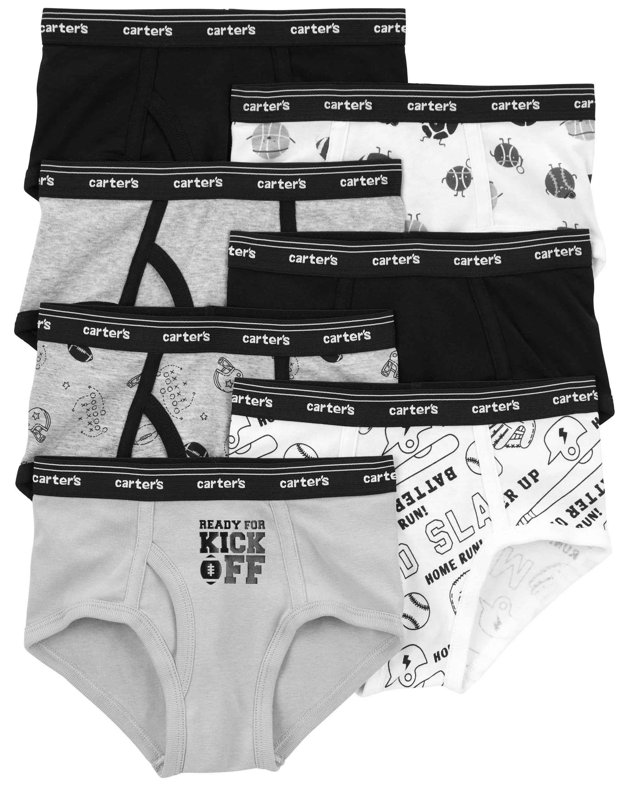 Carter's 7-Pack Game Print Briefs