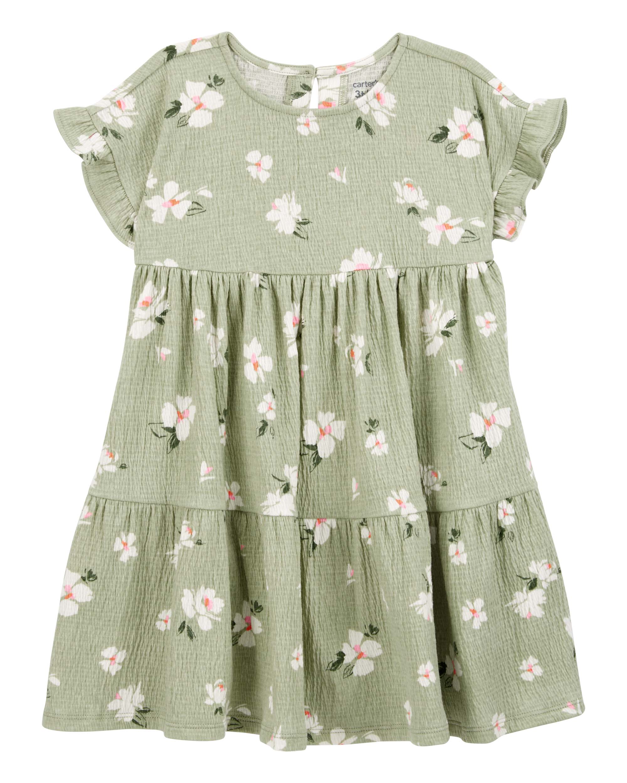 Carter's Floral Tiered Dress