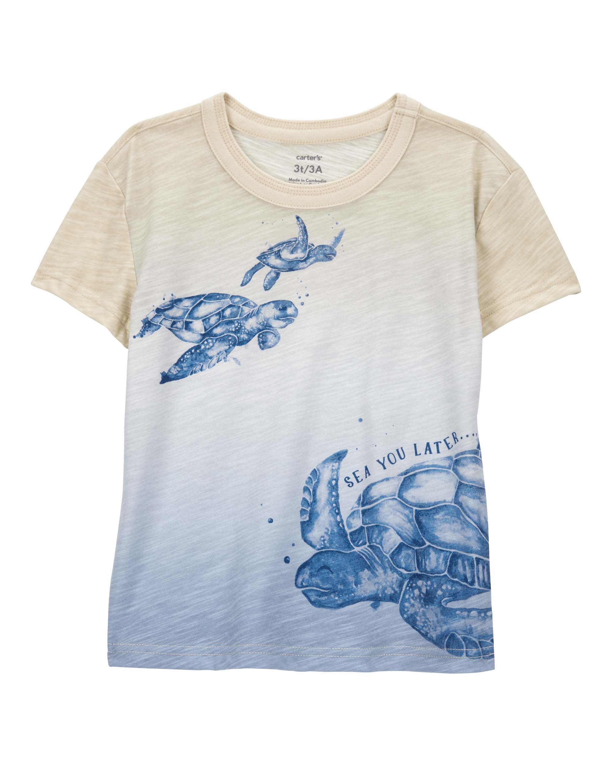 Carter's Turtle Printed Tee