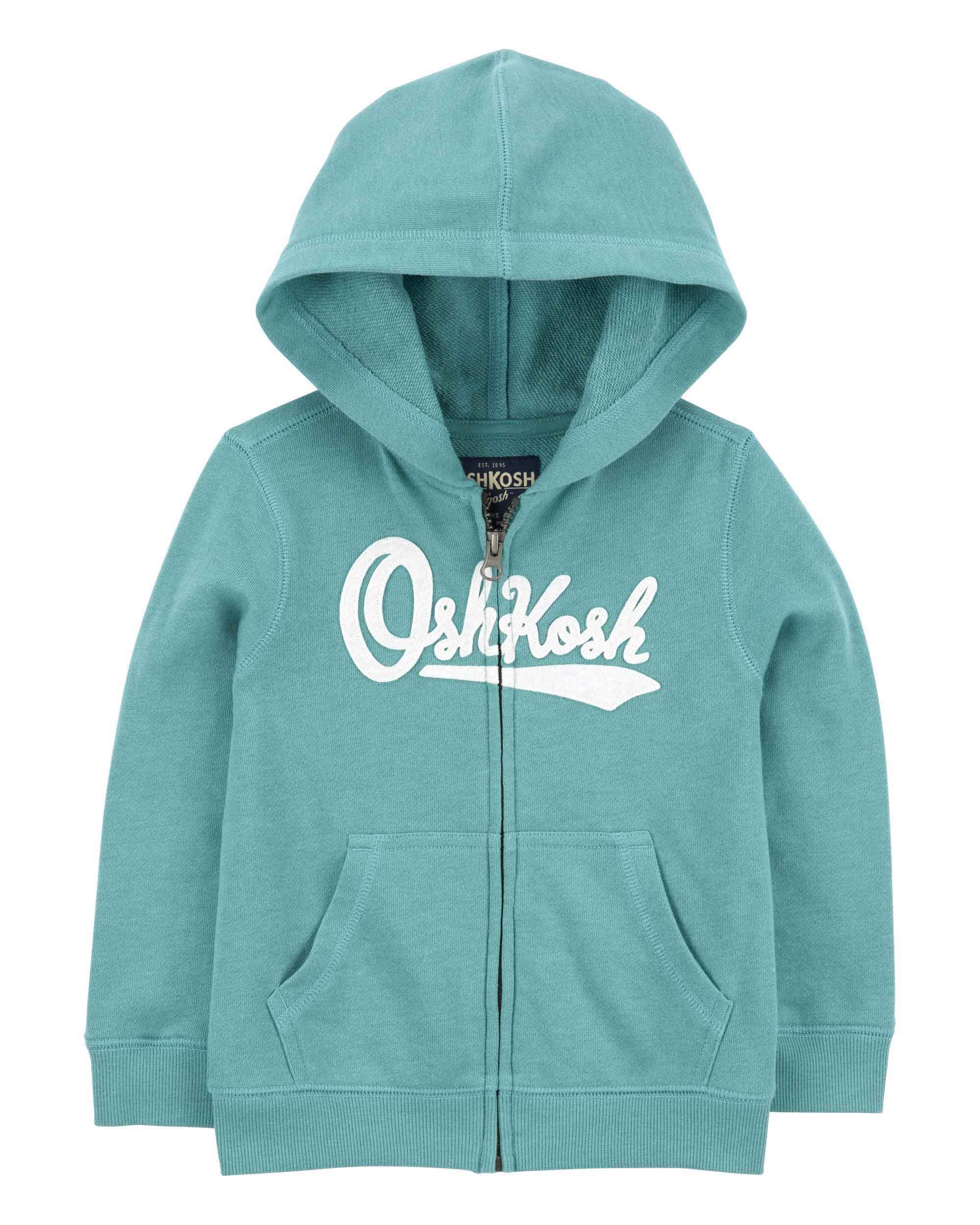 Oshkosh Logo Printed Long-Sleeve Hoodie