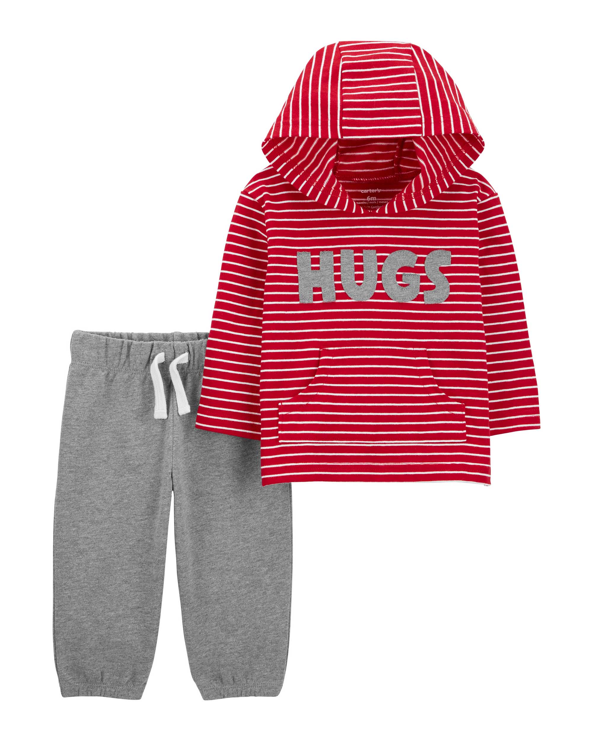 Carter's 2-Piece Hugs Hooded Tee & Jogger Set