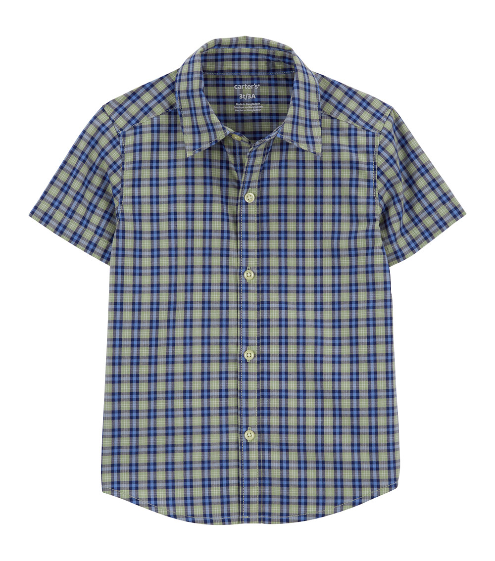 Carter's Chequered Button-Down Shirt