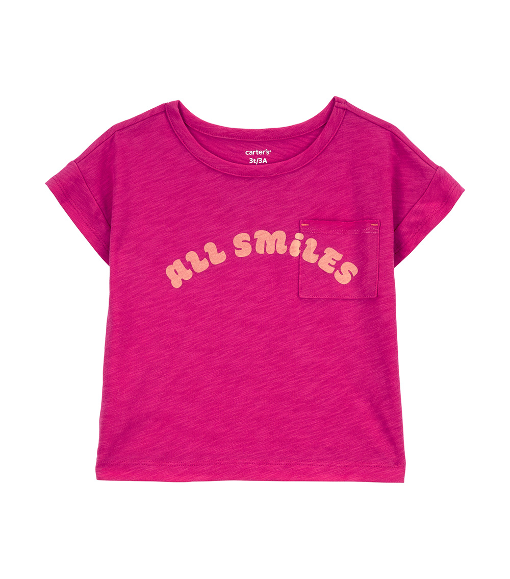 Carter's All Smiles Printed Tee