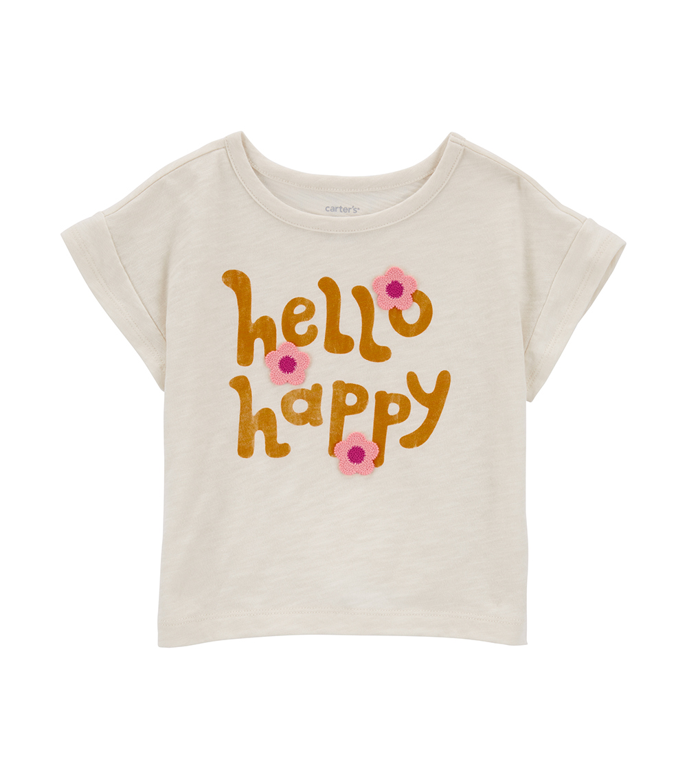 Carter's Hello Happy Printed Tee