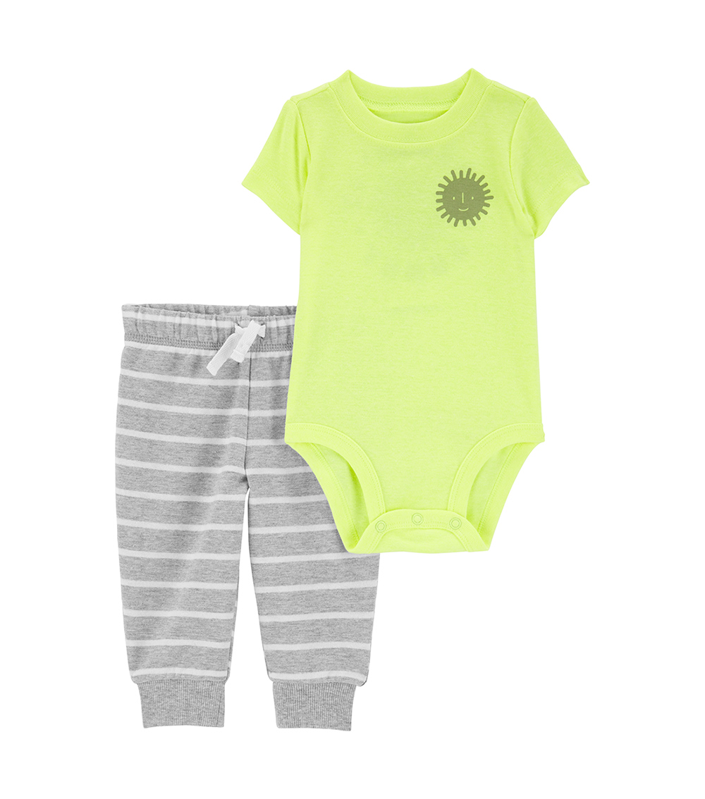 Carter's 2-Piece Bodysuit and Striped Pant Set