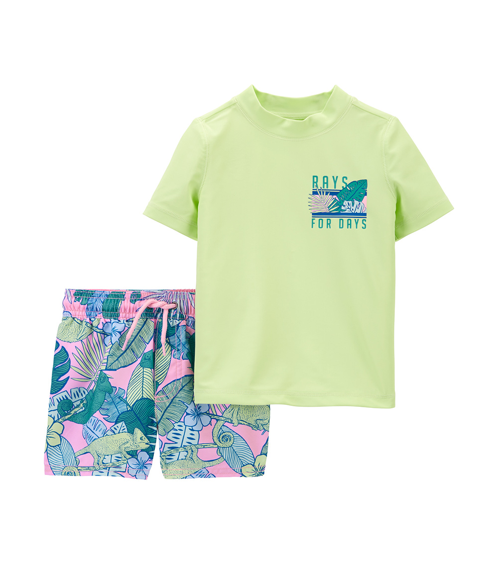 CARTER'S 2-Piece Printed Rashguard Set