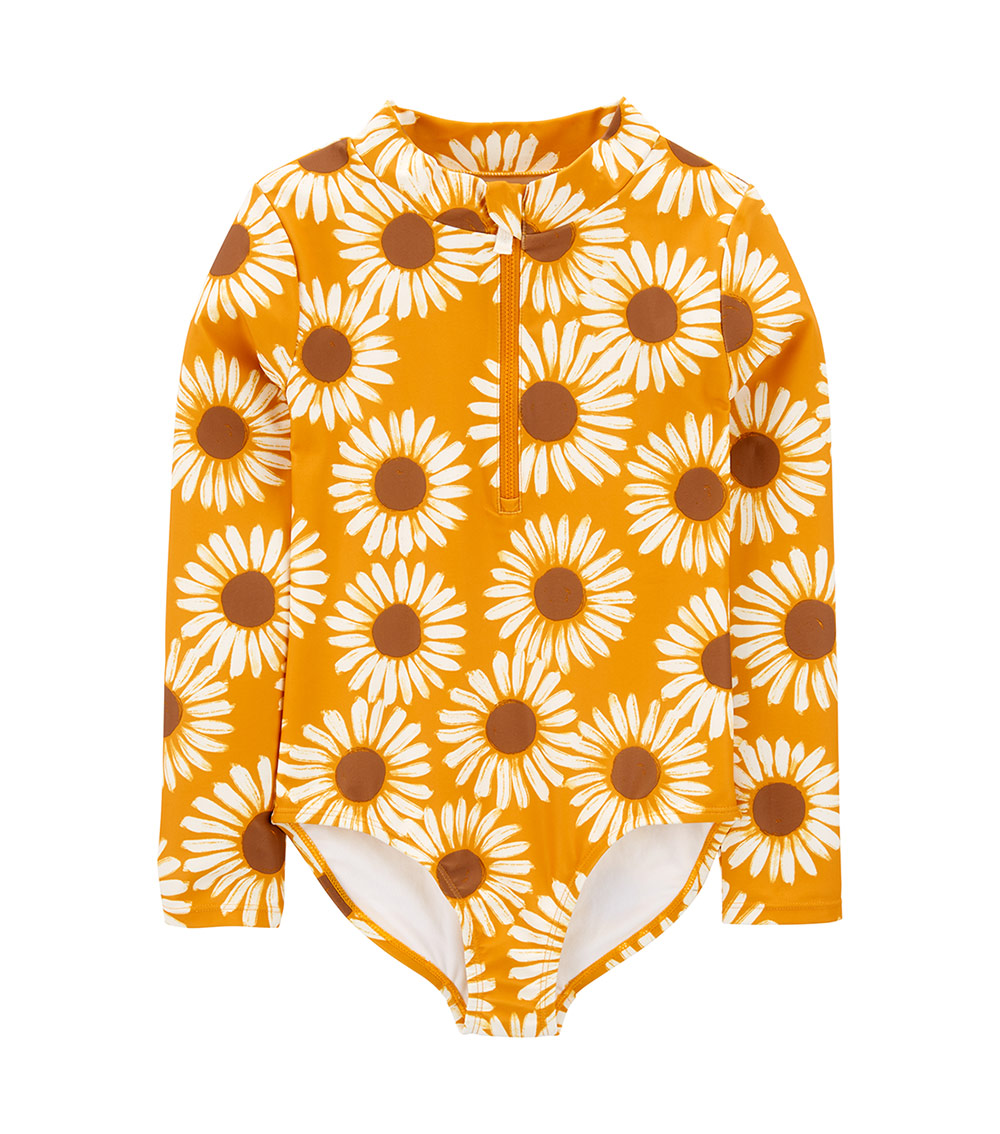 Carter's All-Over Sunflower Printed Swimsuit