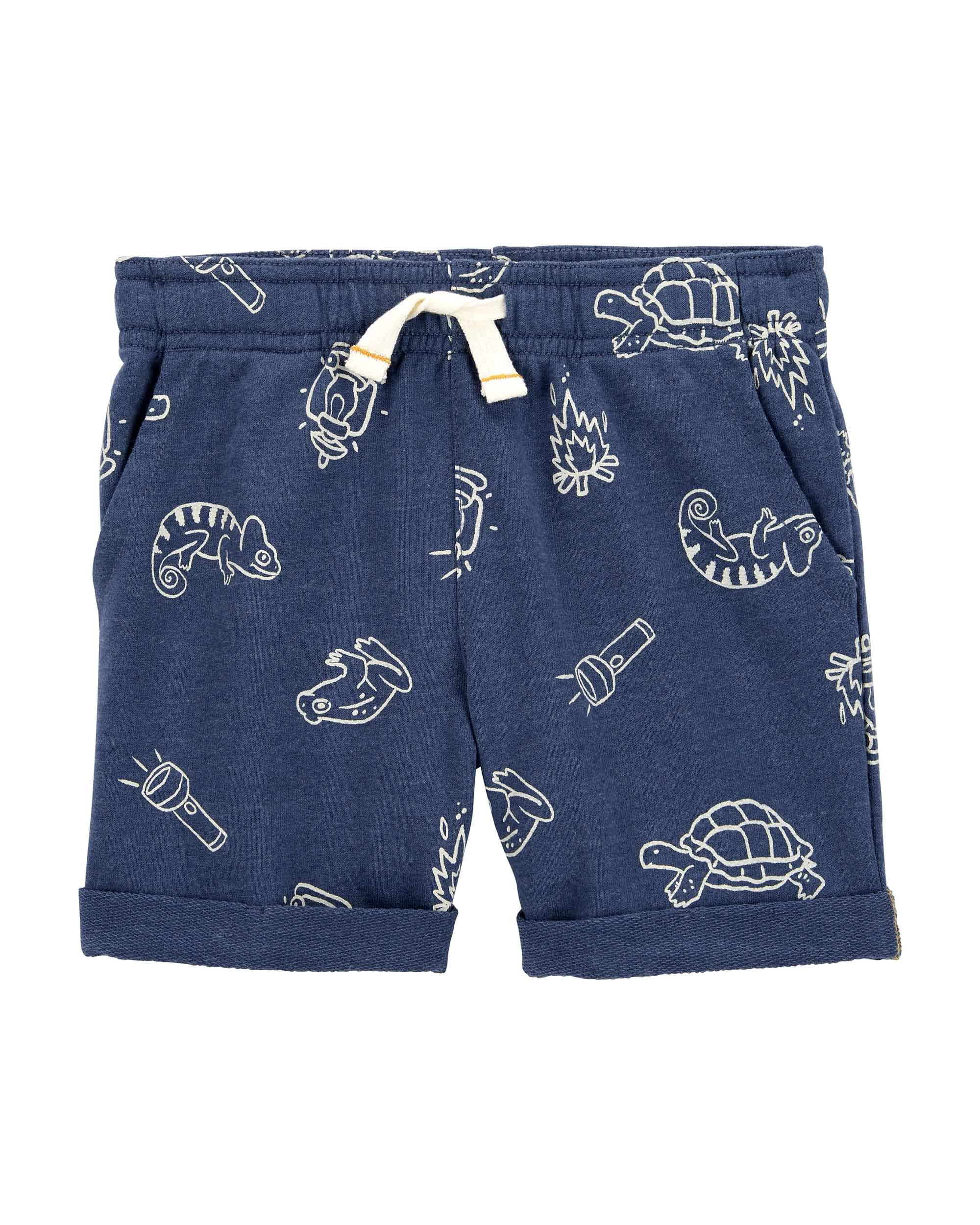Carter's All-Over Printed French Terry Shorts