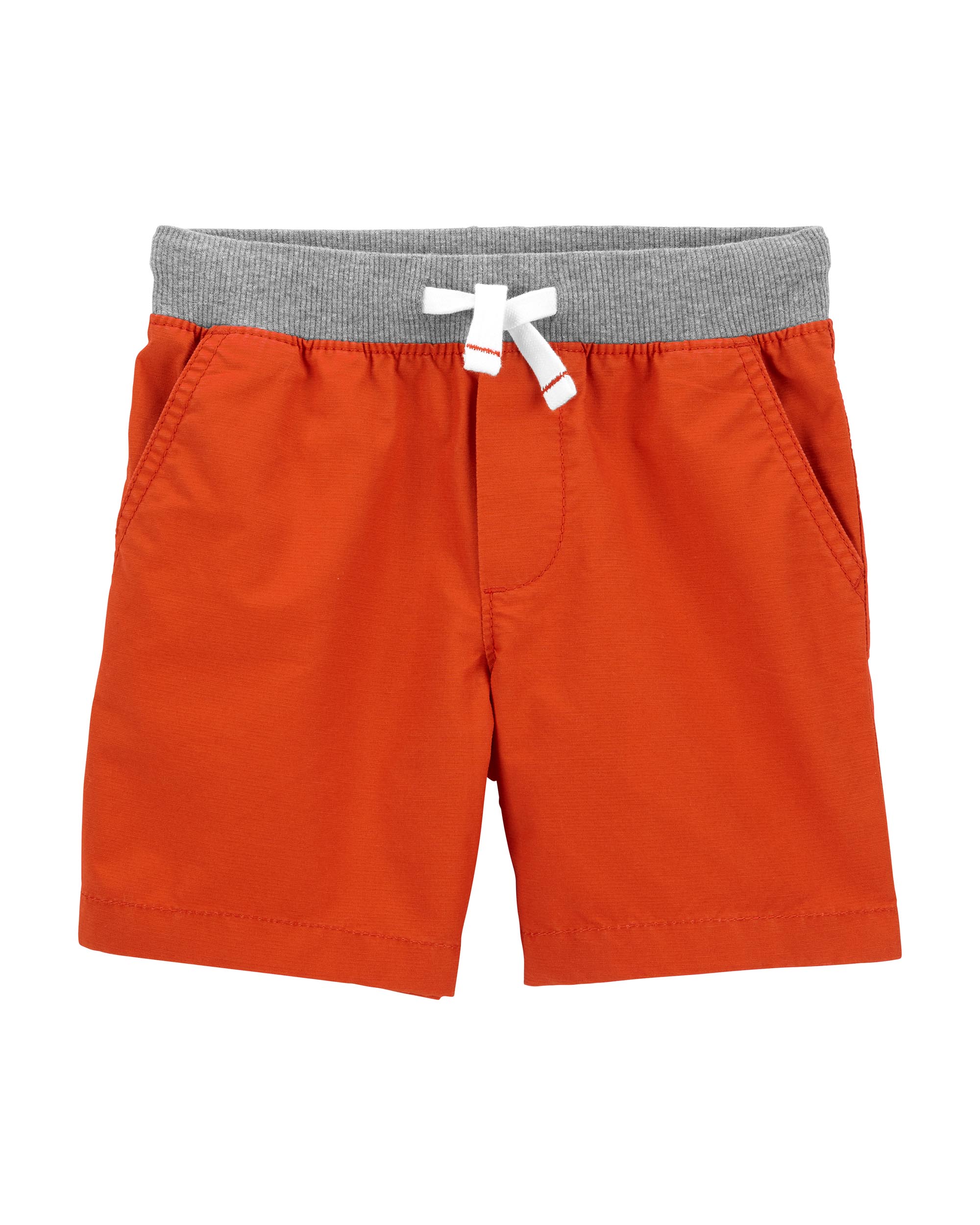 Carter's Orange Pull-On Dock Shorts