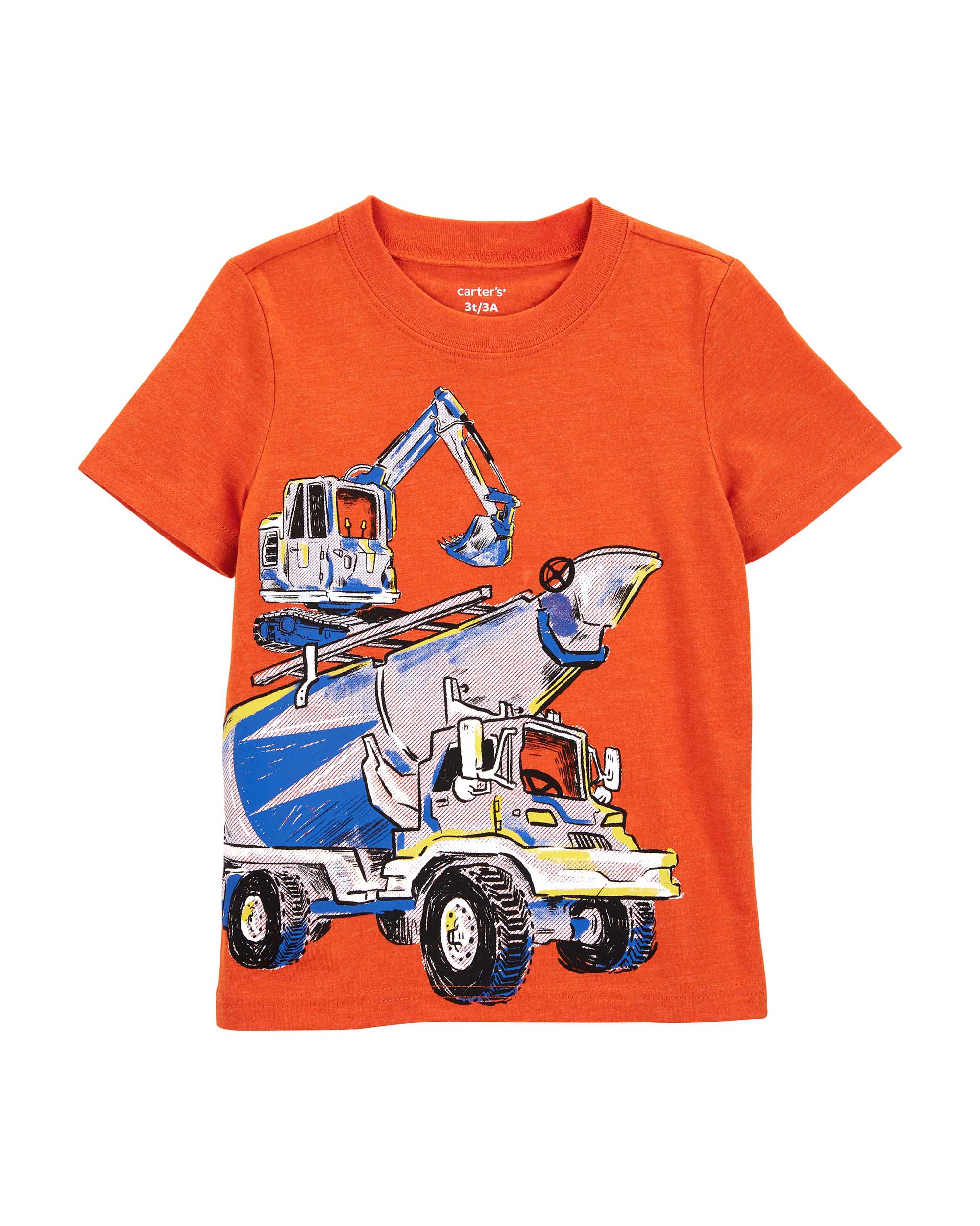 Carter's Construction Printed Short-Sleeve Tee