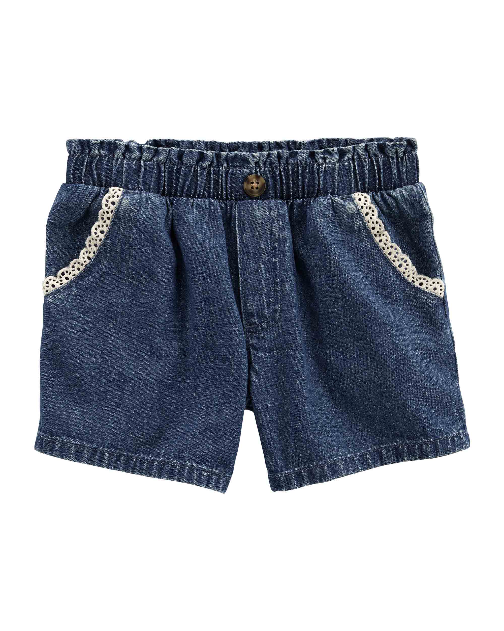 Carter's Lace Denim Shorts