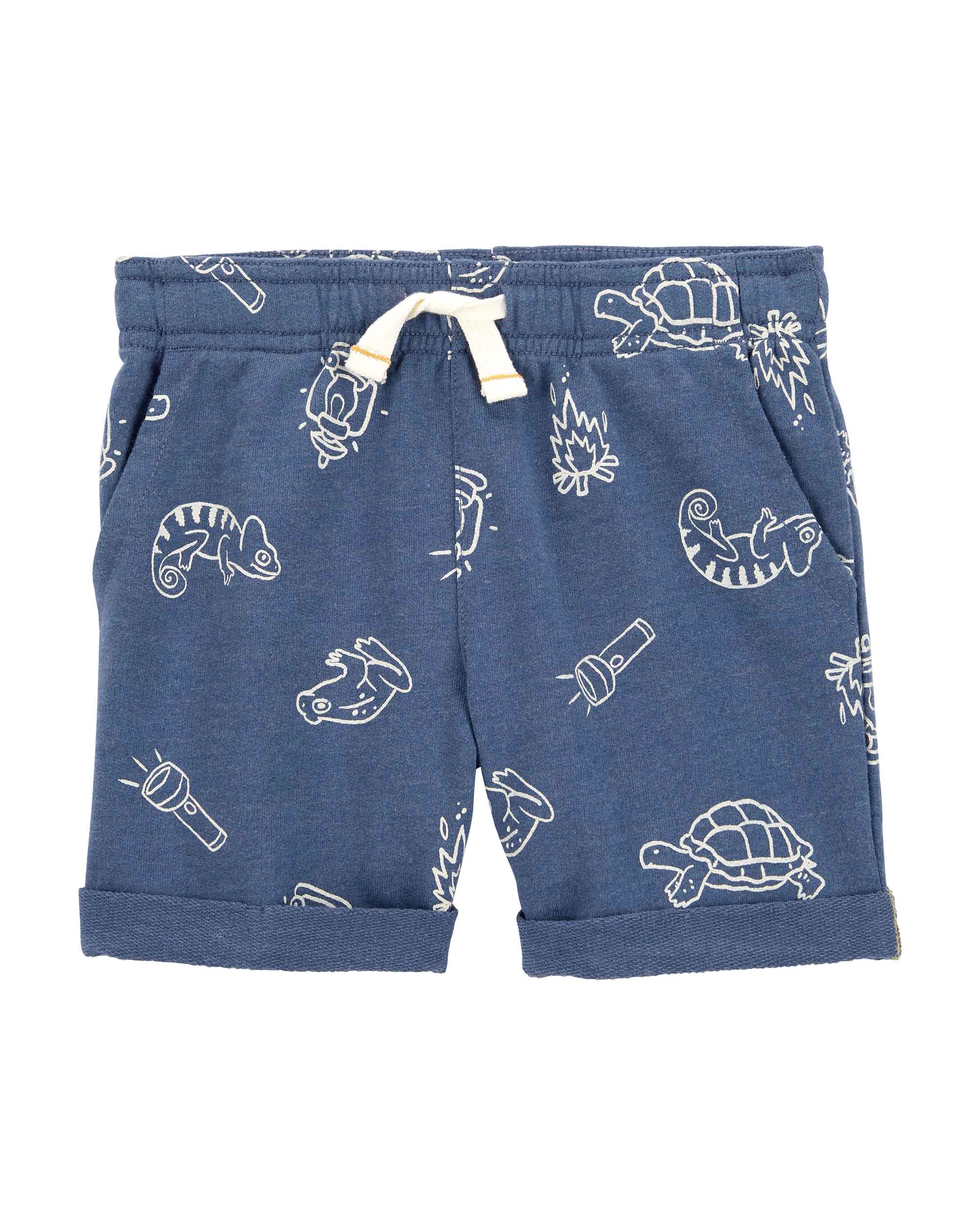 Carter's All-Over Printed French Terry Shorts