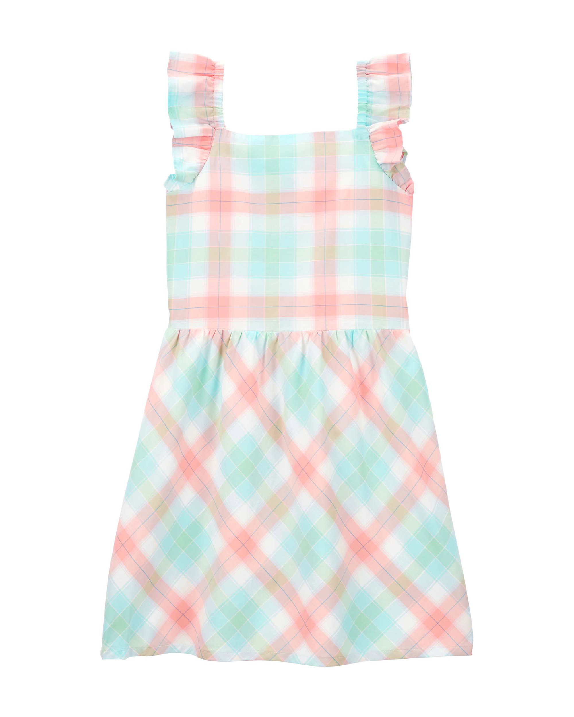 Carter's Plaid Ruffle Dress