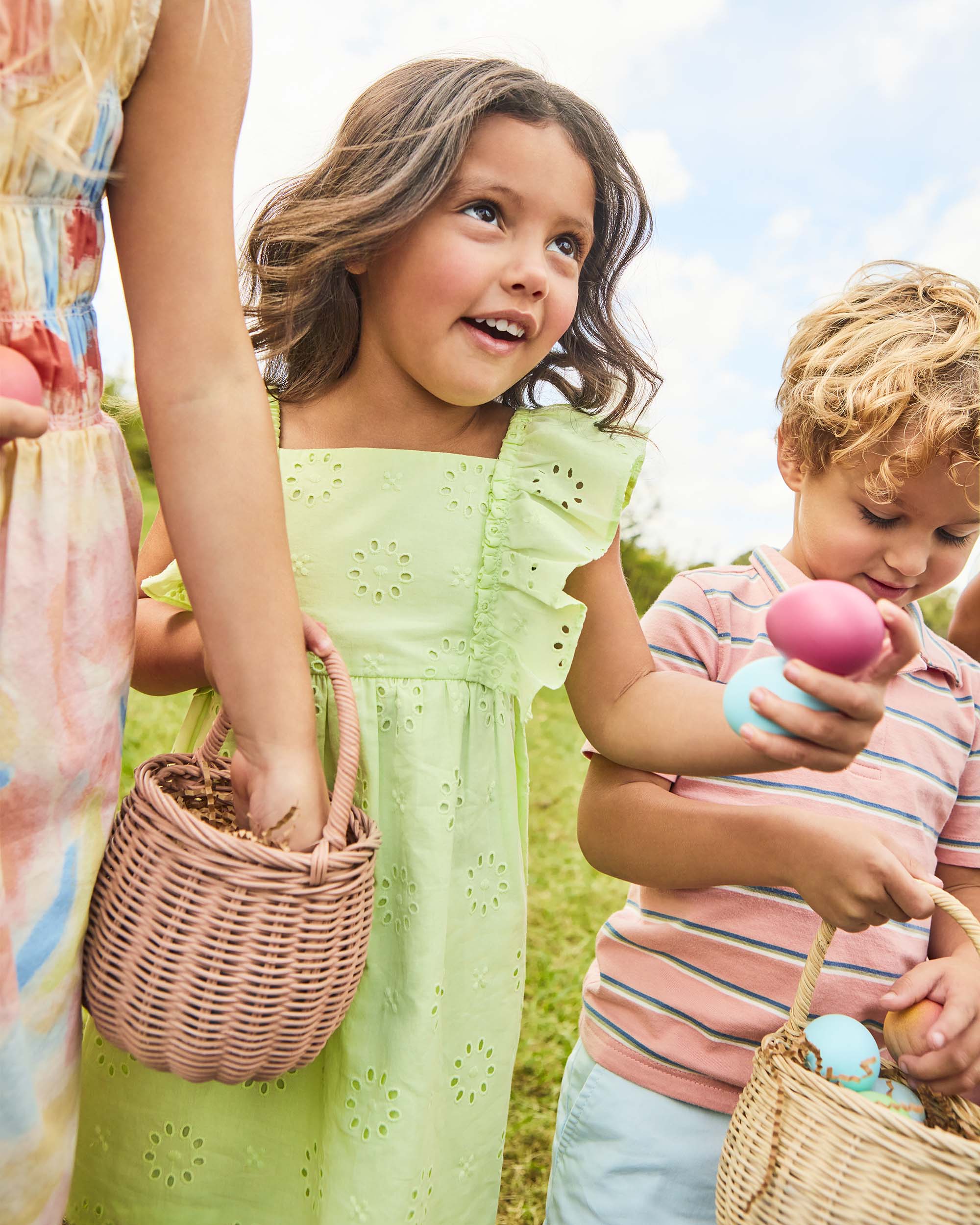 Carter's Eyelet Flutter Top